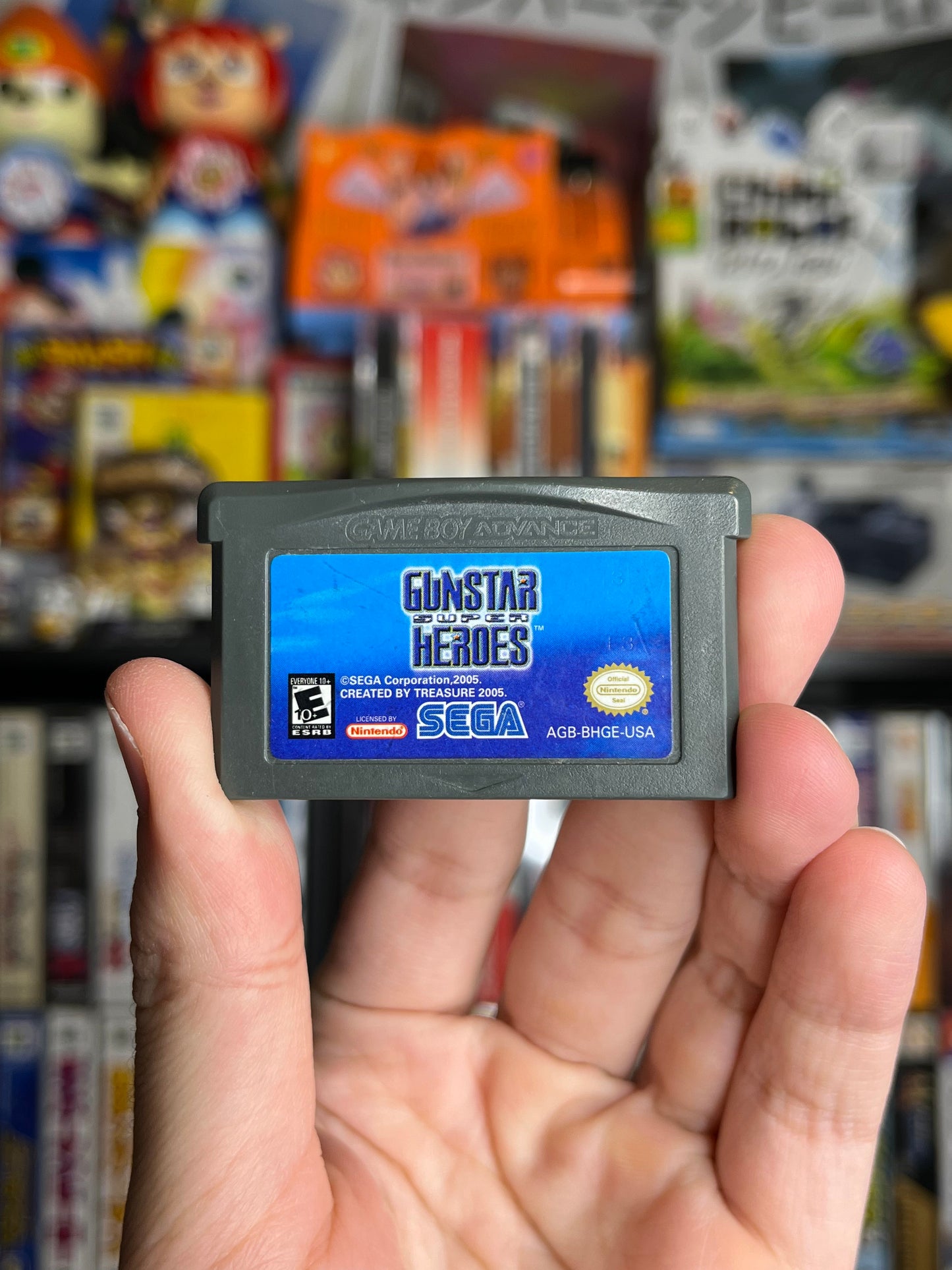 Gunstar Super Heroes GBA