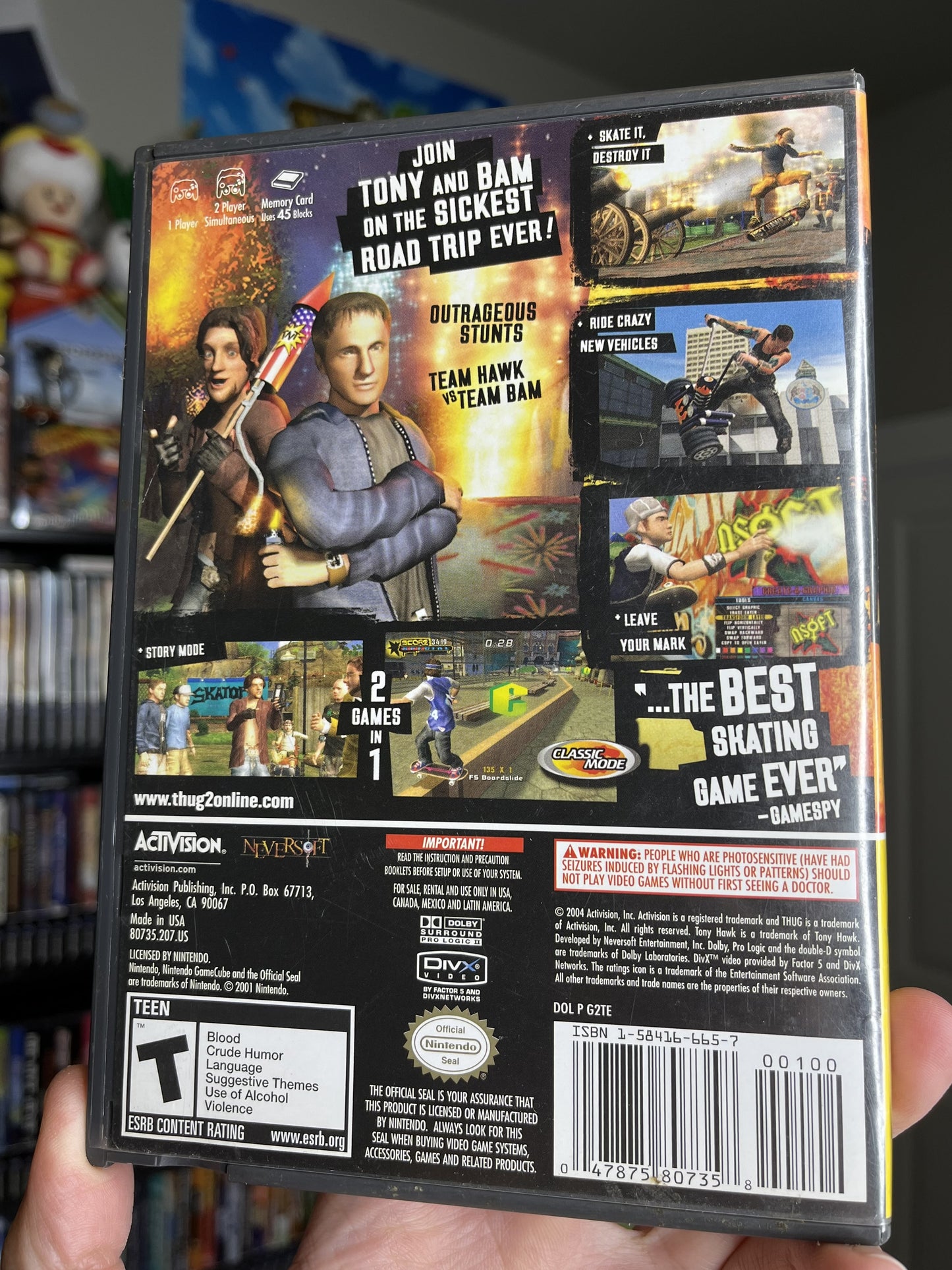 Tony Hawk's Underground 2 GameCube Boxed