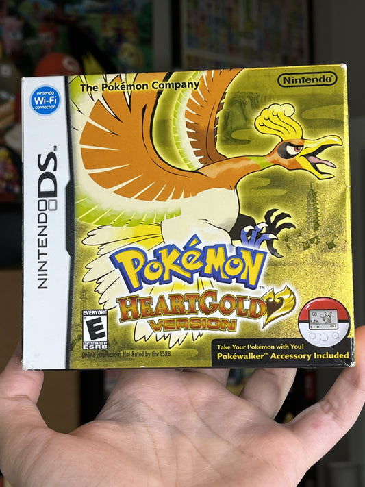 Pokemon Heart Gold DS Big Box CLEAN