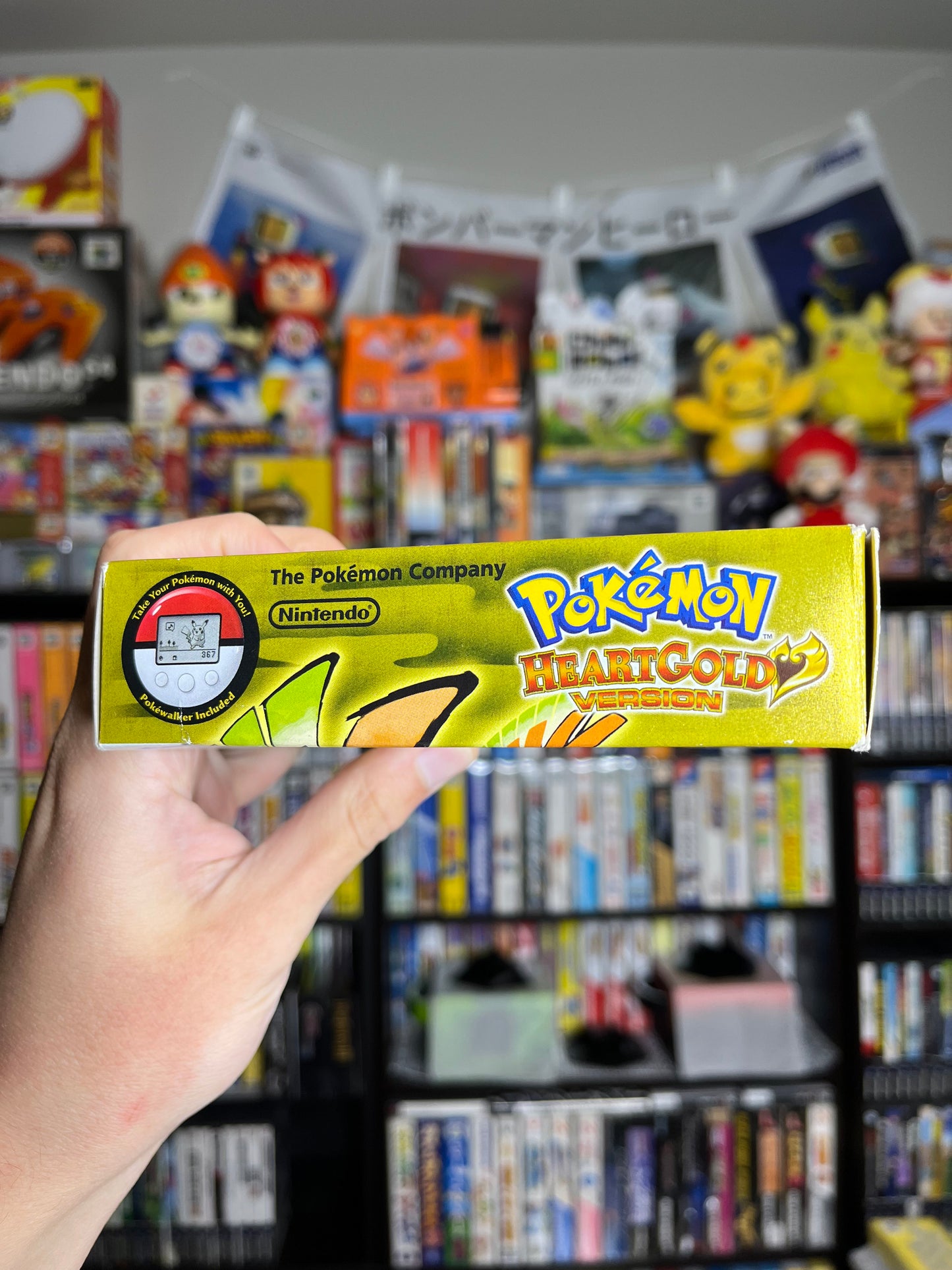 Pokemon Heart Gold DS Big Box CIB W/ Pokewalker