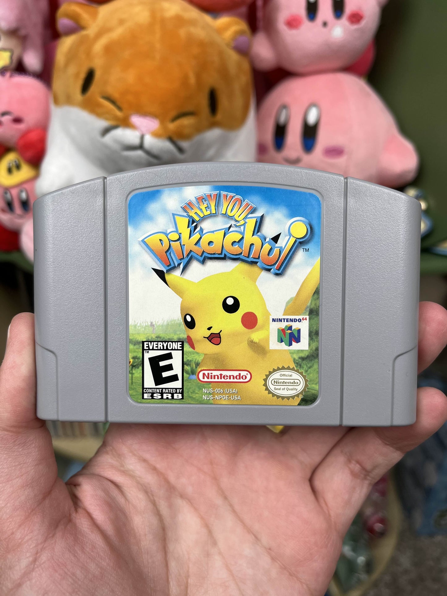 Hey You Pikachu! N64 Authentic Clean