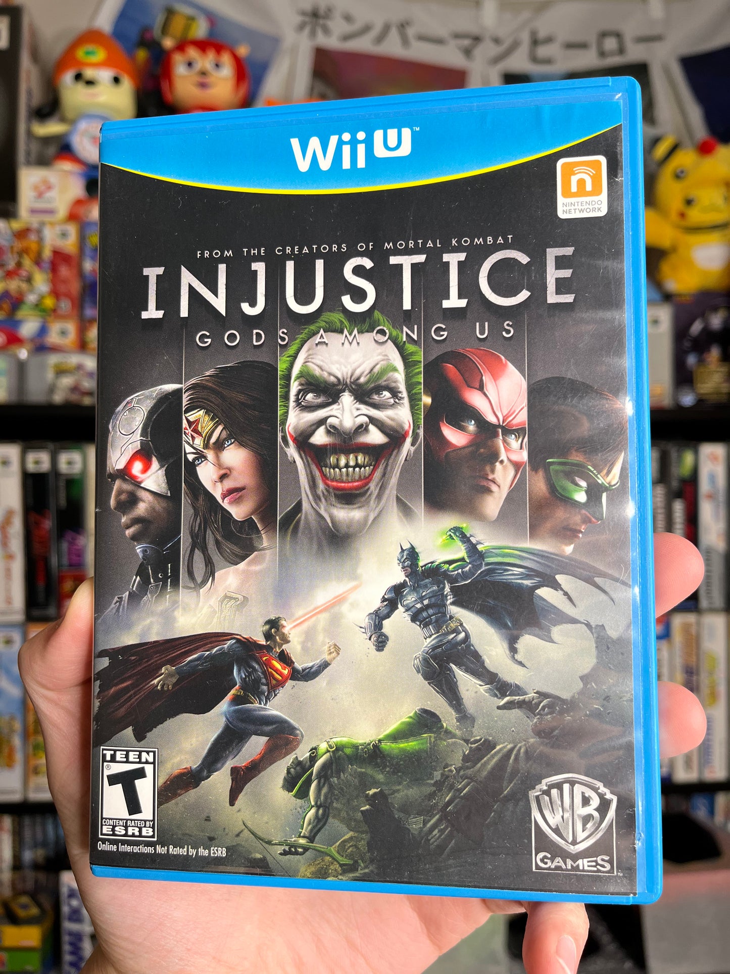 Injustice Gods Among Us Wii U CIB