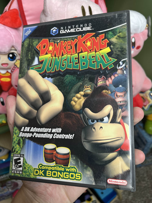 Donkey Kong Jungle Beat GameCube CIB Clean