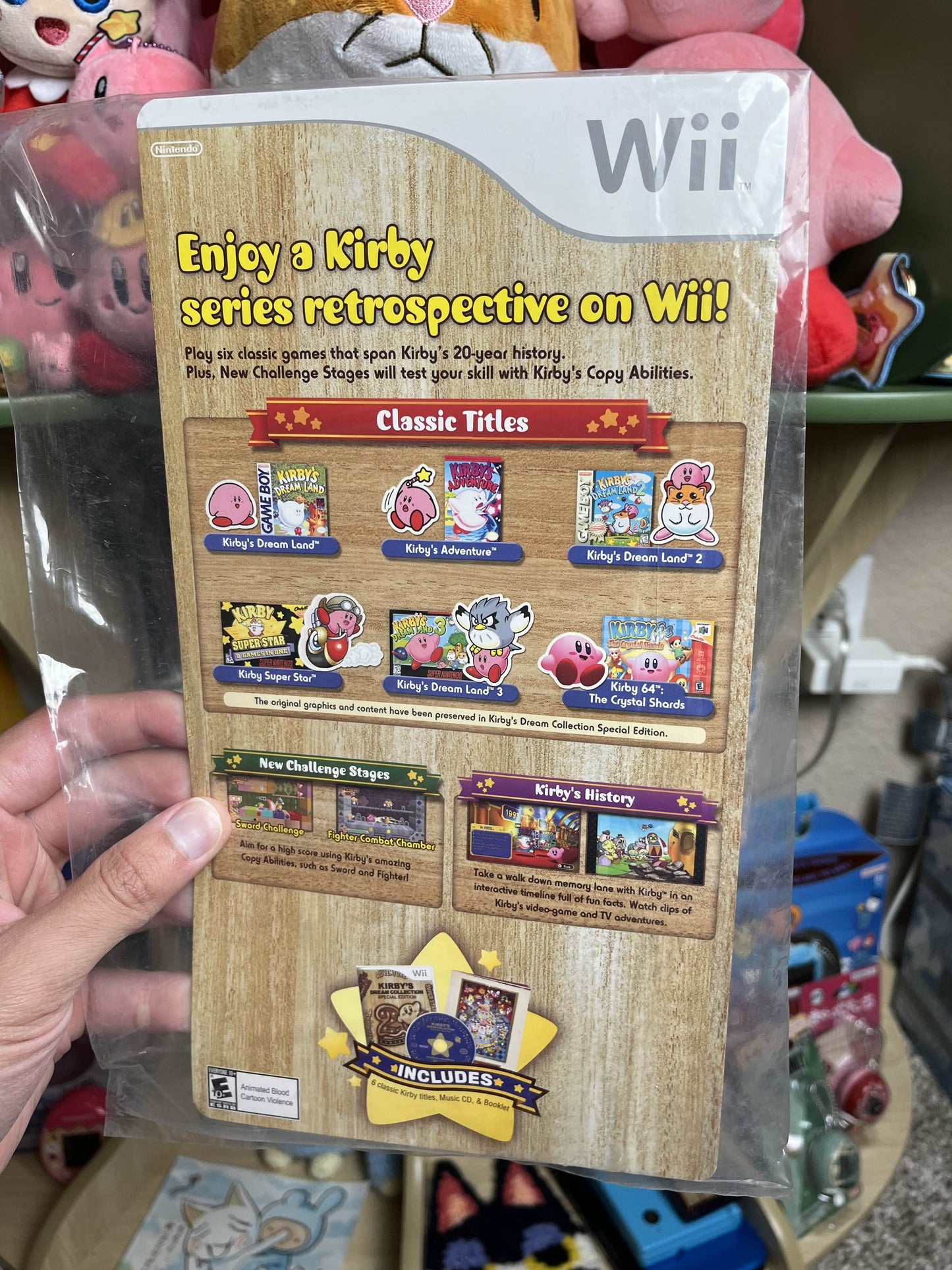 Kirby 20th Anniversary Wii Store Display SEALED