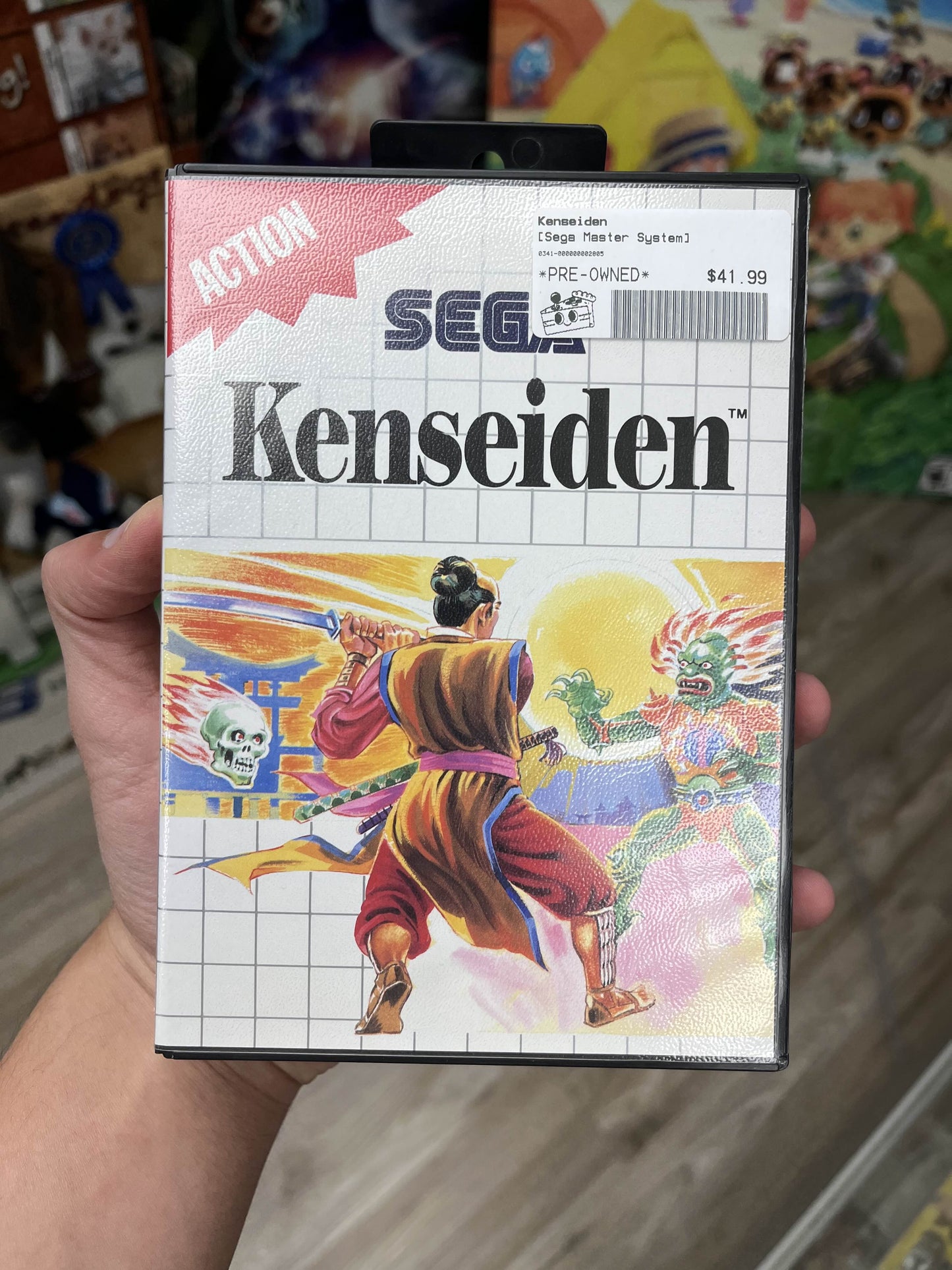 Kenseiden Sega Master System CIB