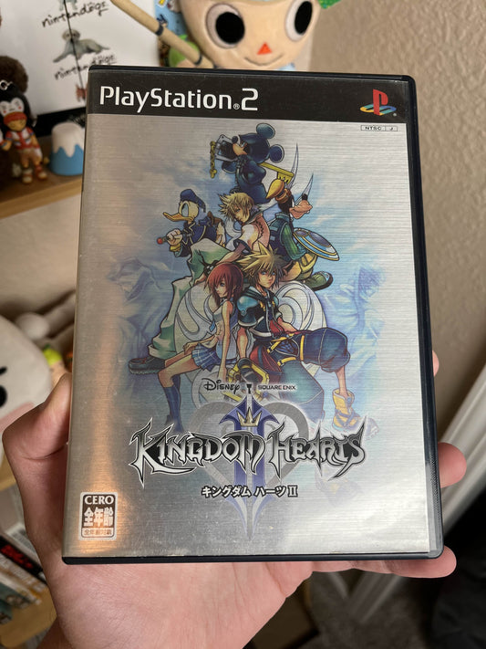 Kingdom Hearts 2 Japan PS2 CIB Clean