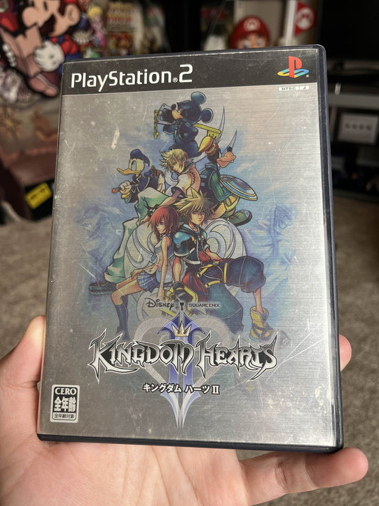 Kingdom Hearts 2 Japan PS2 CIB Clean