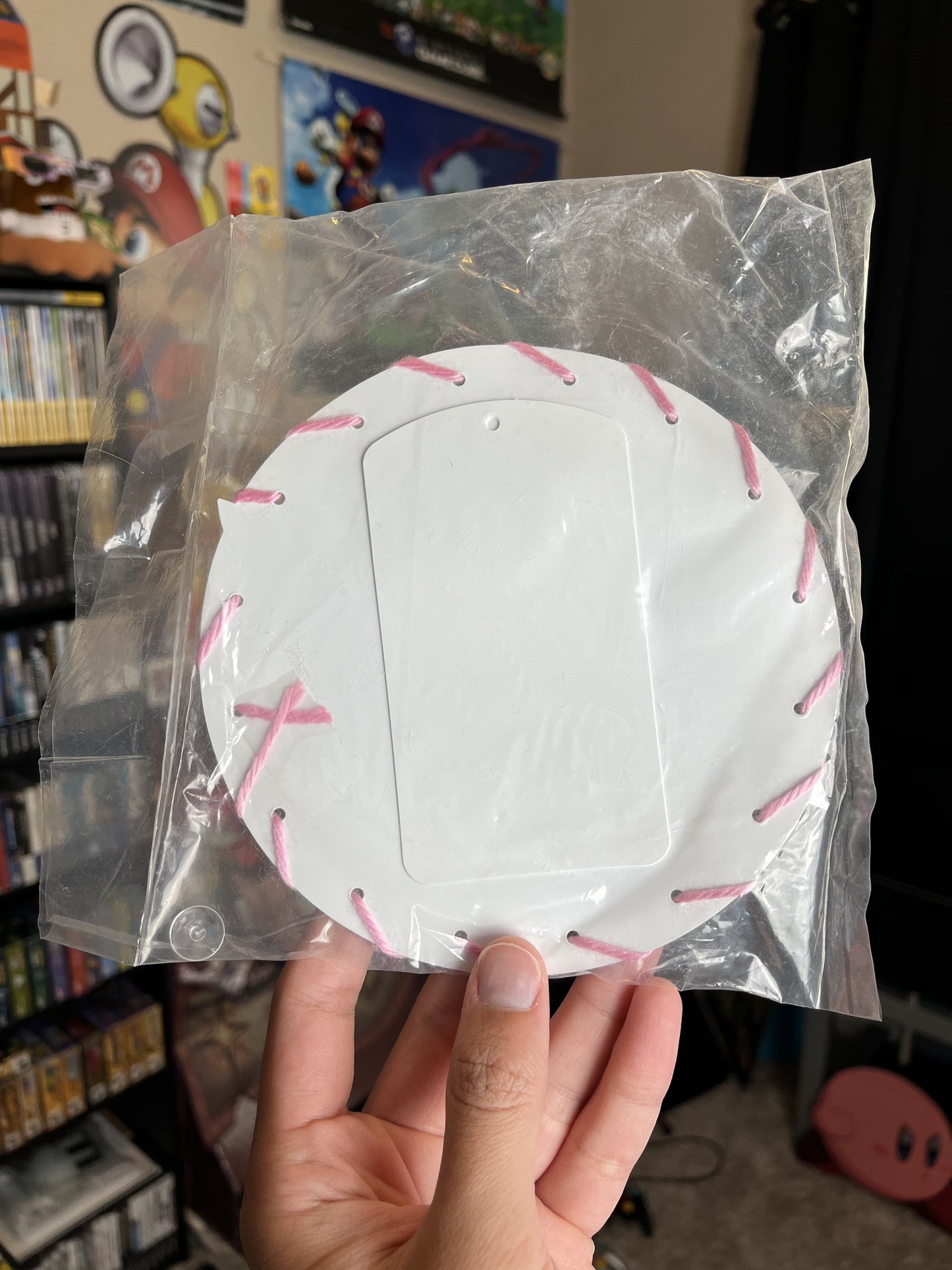 Kirby's Epic Yarn Wii Display NEW RARE