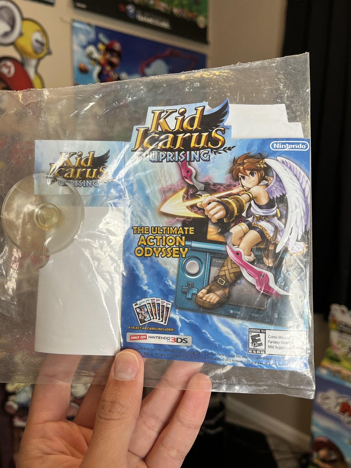 Kid Icarus Uprising Promotional 3DS Store Display NEW