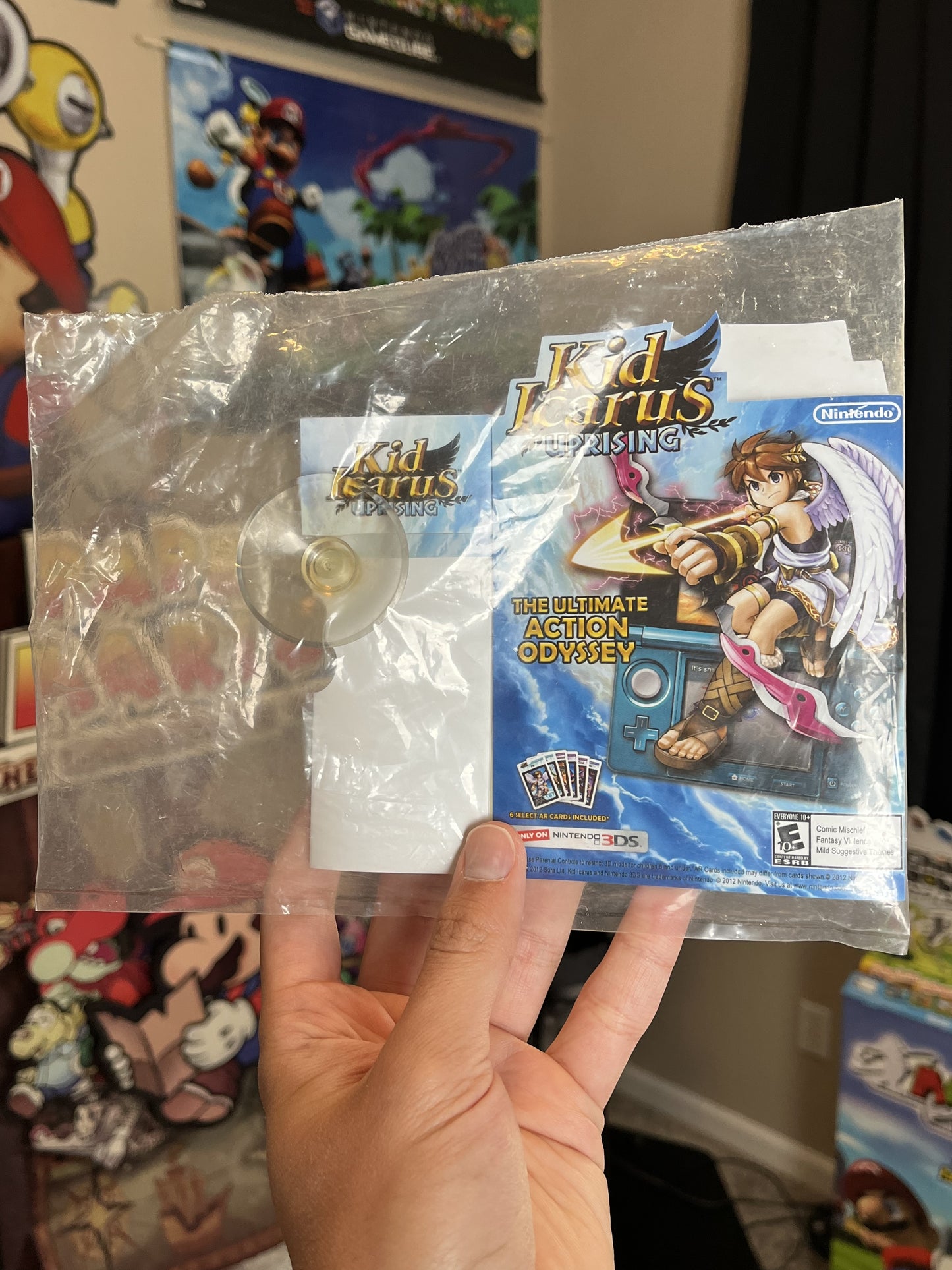 Kid Icarus Uprising Promotional 3DS Store Display NEW