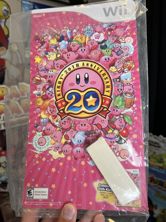 Kirby Anniversary Collection Wii Store Display Standee NEW