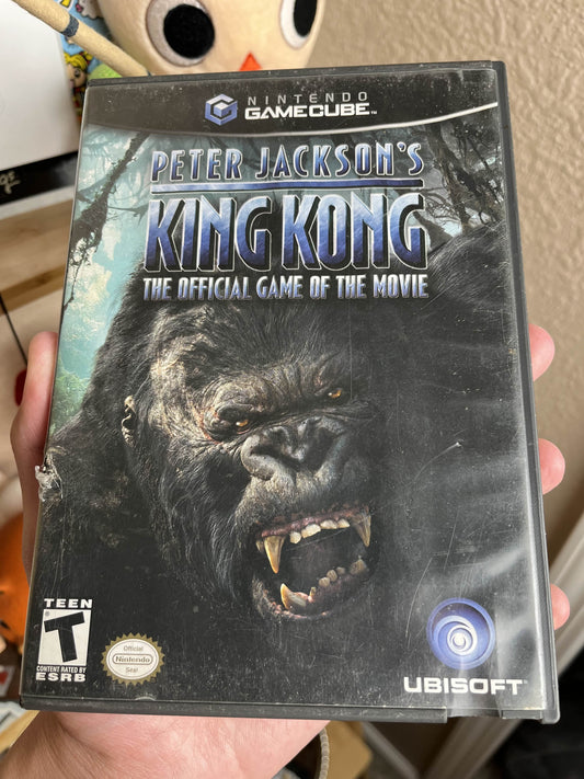 King Kong The Movie The Game GameCube CIB Clean