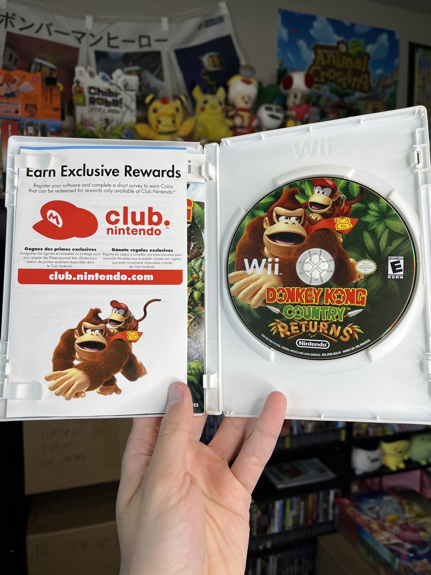 Donkey Kong Country Returns Wii CIB Clean