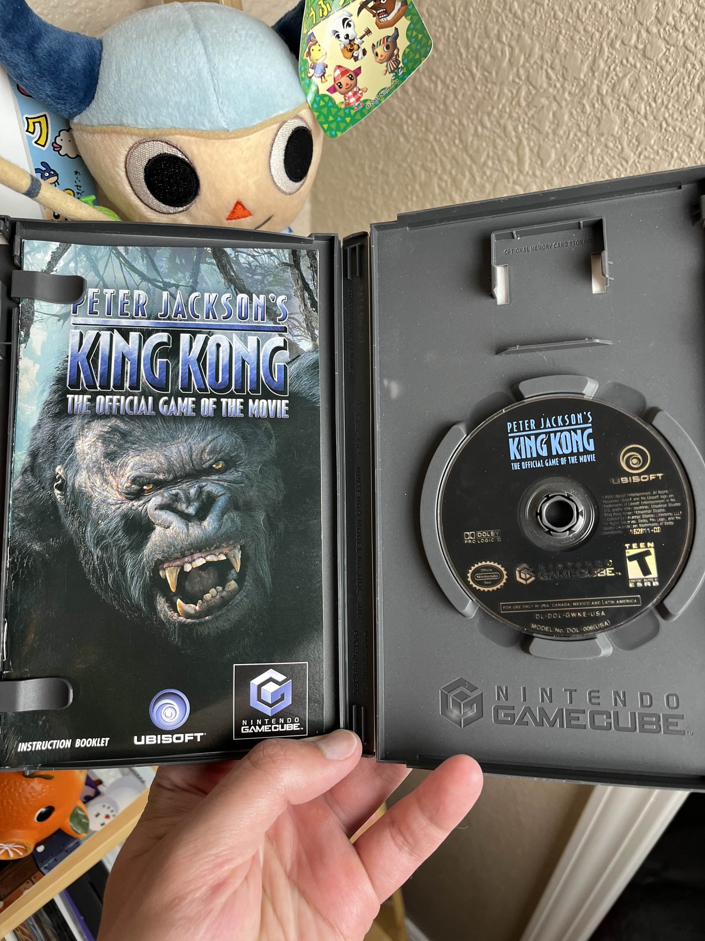 King Kong The Movie The Game GameCube CIB Clean