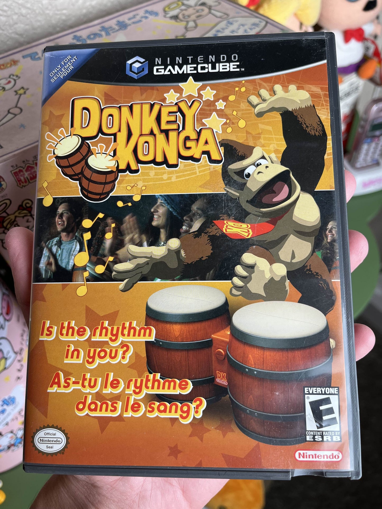 Donkey Konga GameCube CIB Clean