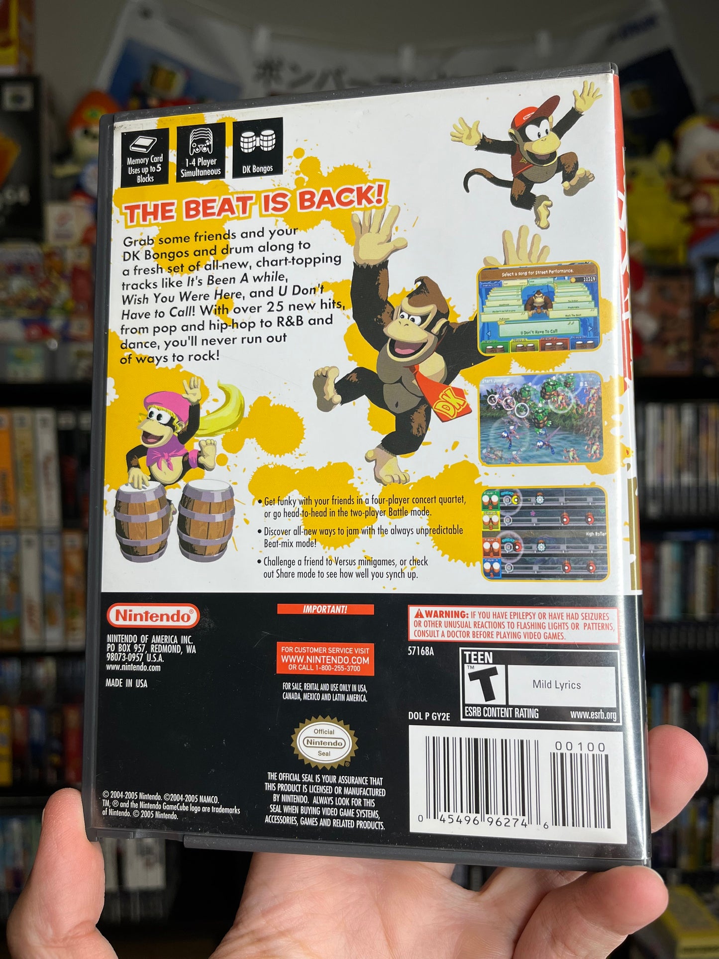 Donkey Konga 2 GameCube CIB