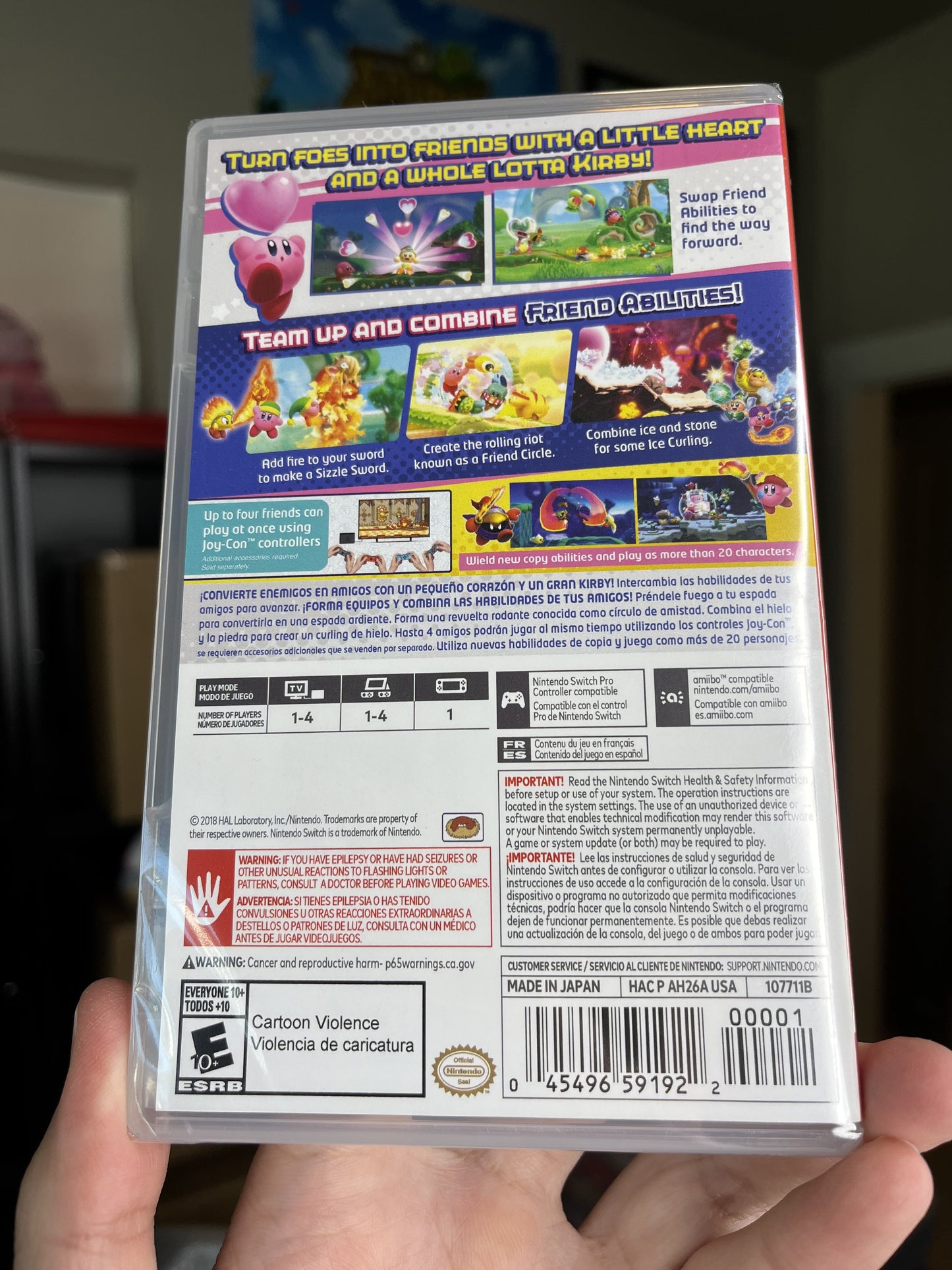 Kirby Star Allies Switch Sealed