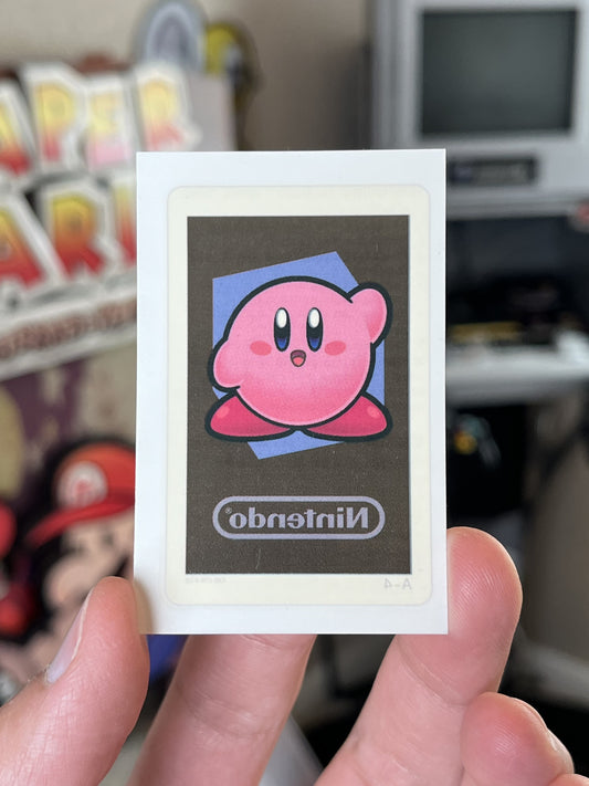 Kirby Temporary Tattoo