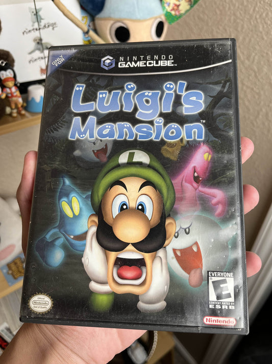 Luigi's Mansion GameCube CIB Clean