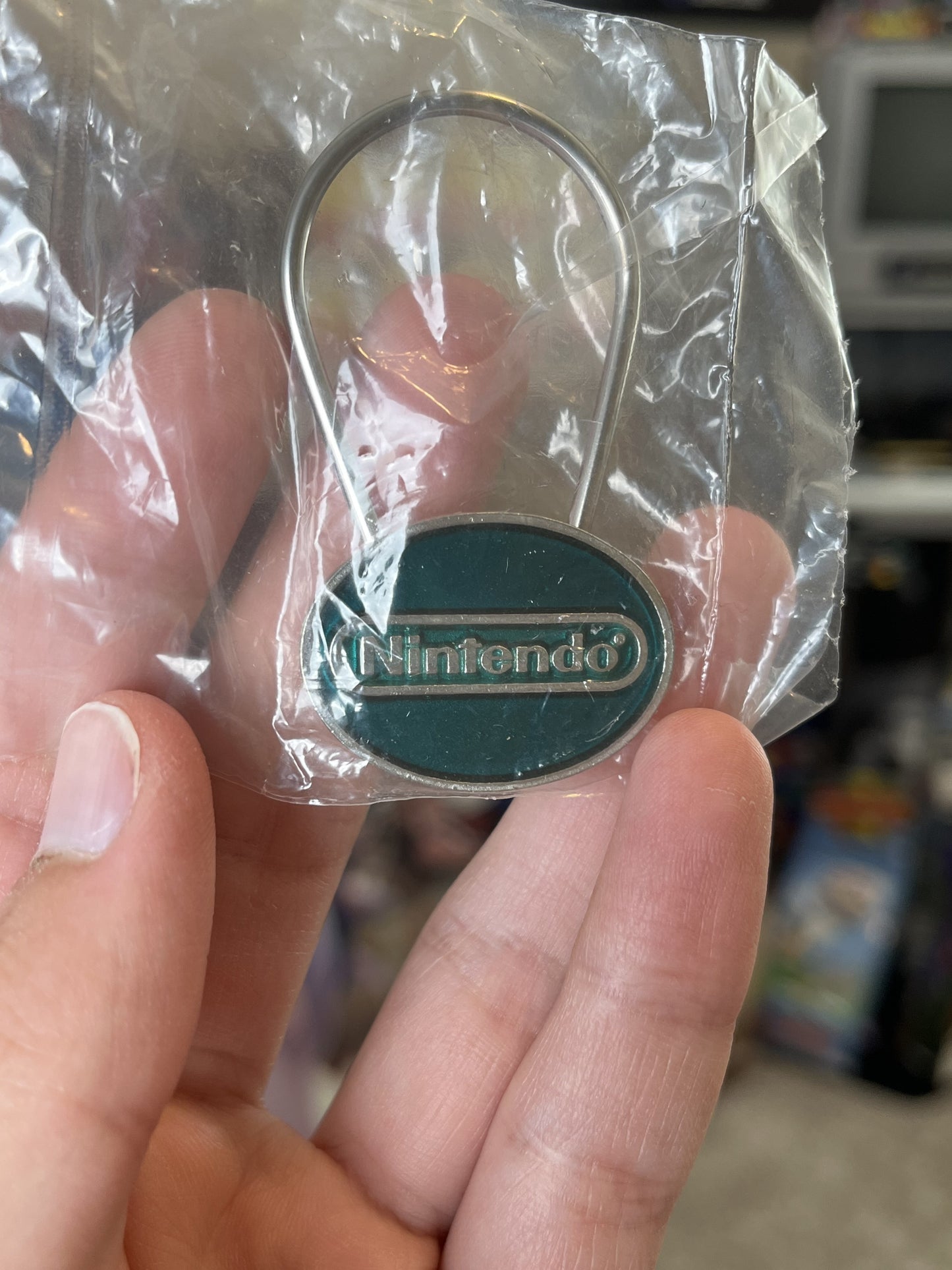 Rare Nintendo Employee Badge NEW