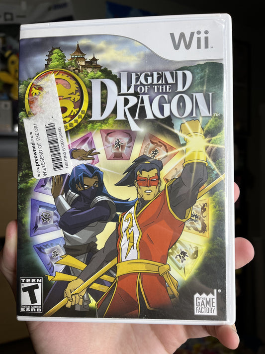 Legend of the Dragon Wii CIB