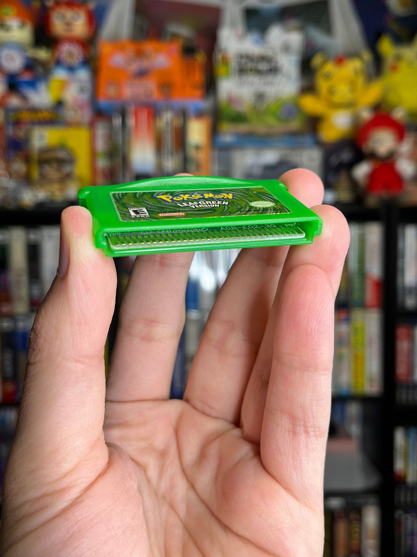 Pokemon Leaf Green GBA Authentic Clean