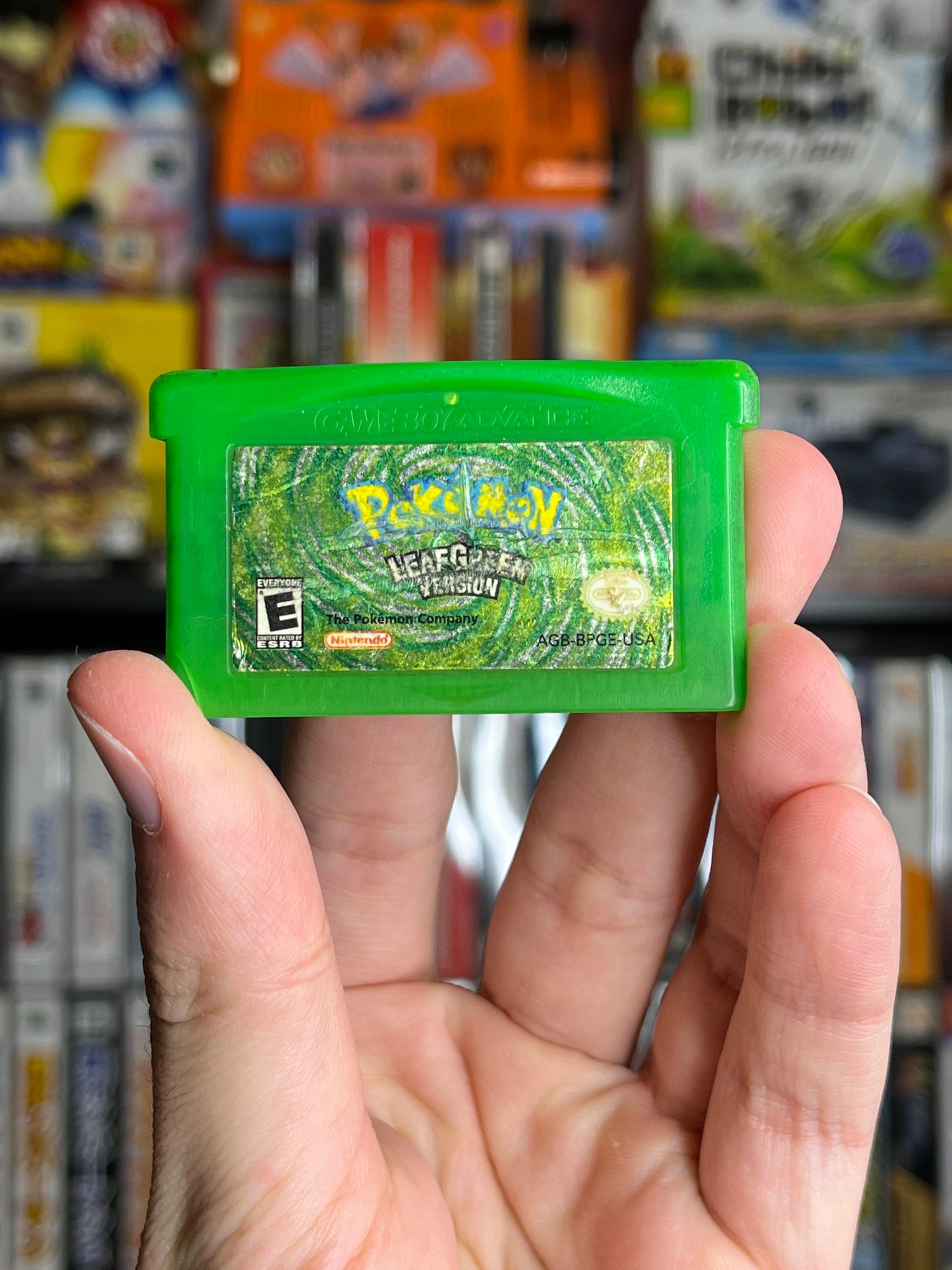 Pokemon Leaf Green GBA