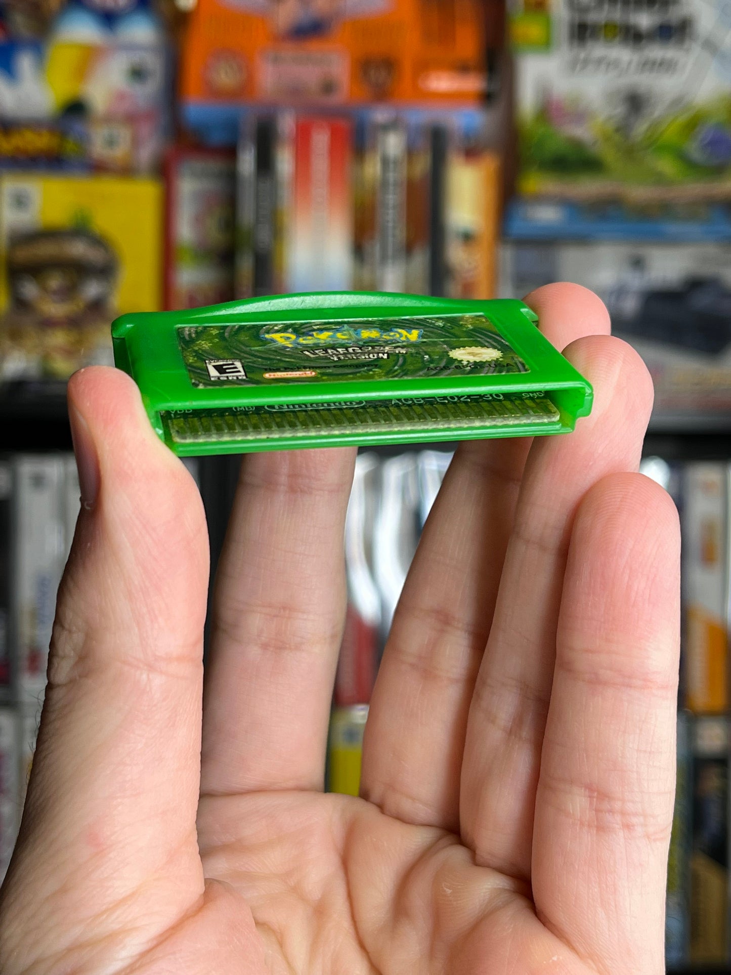 Pokemon Leaf Green GBA