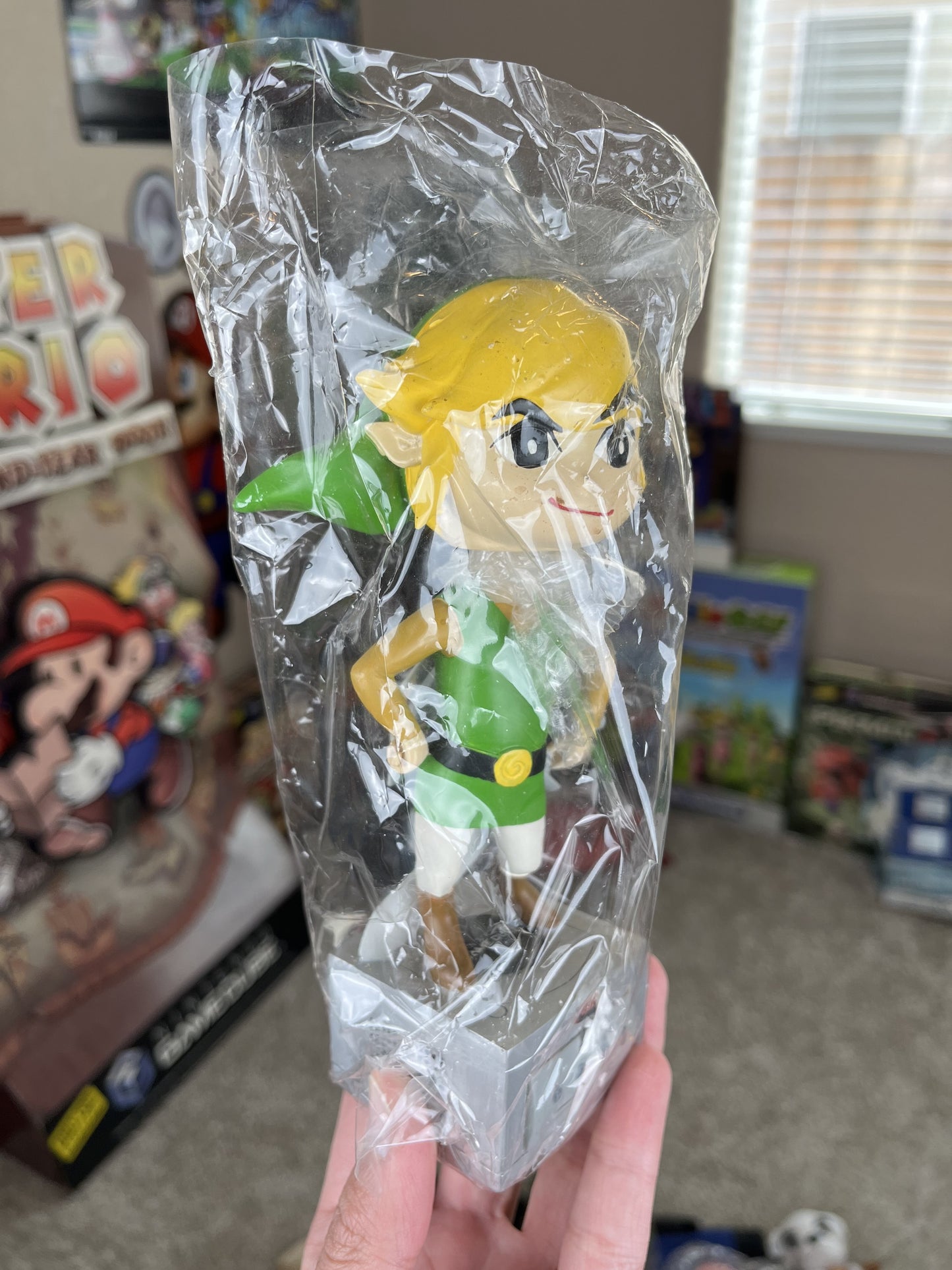 Zelda Wind Waker RARE Promotional Bobblehead NEW Never Used