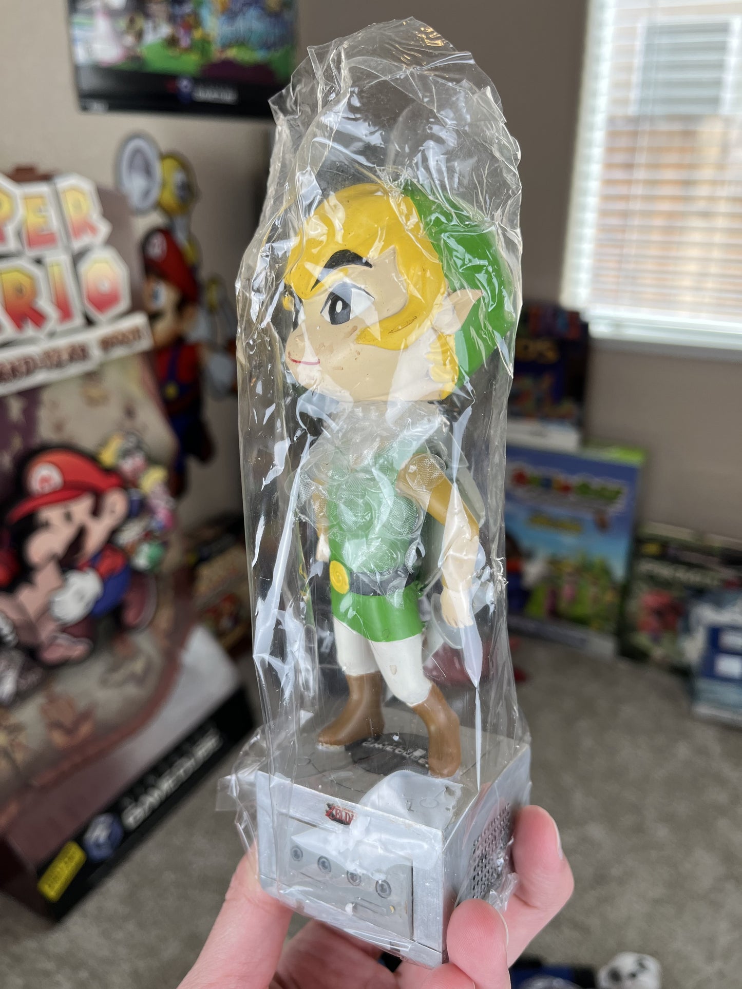 Zelda Wind Waker RARE Promotional Bobblehead NEW Never Used