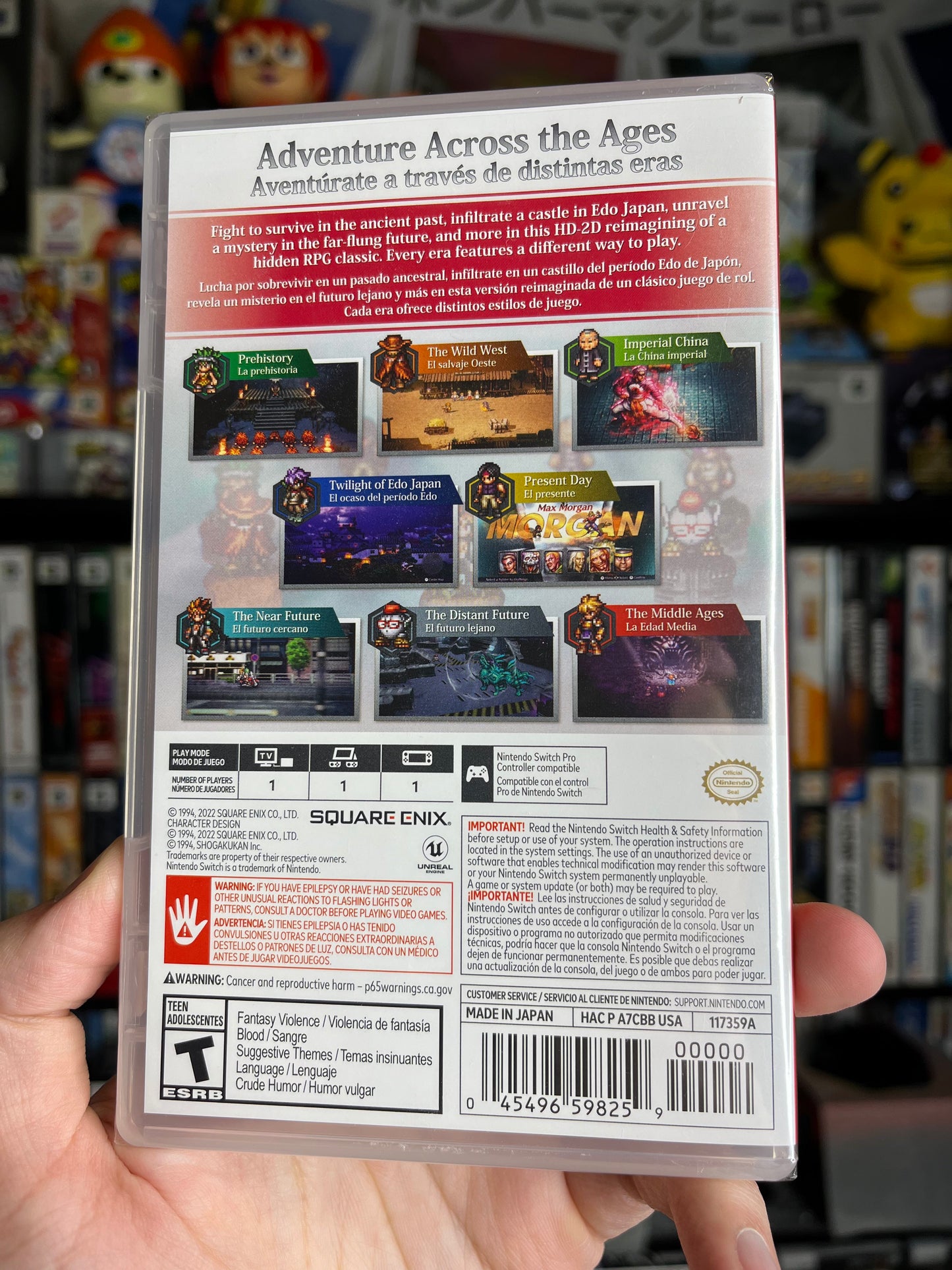 Live A Live Nintendo Switch Sealed