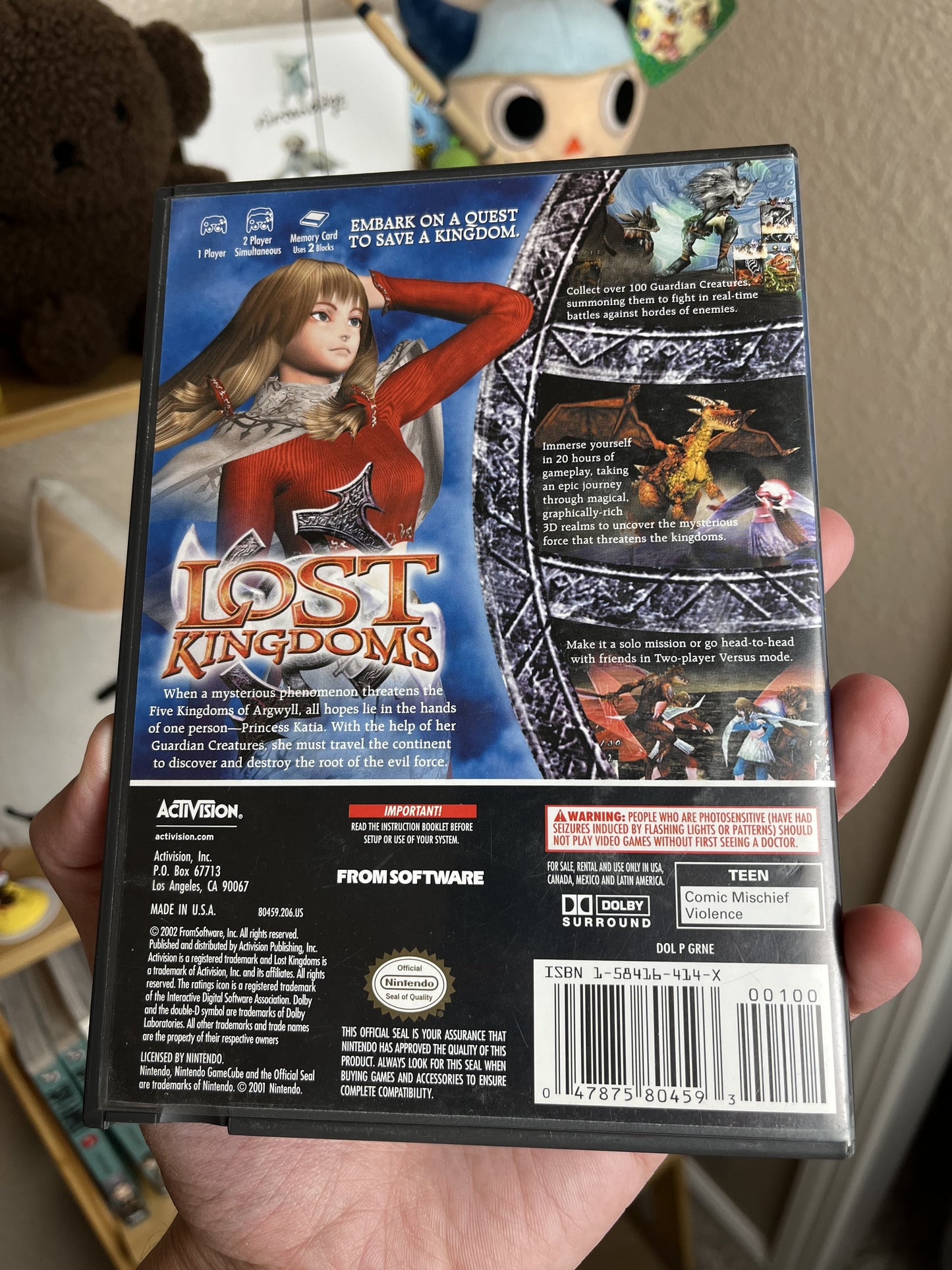 Lost Kingdoms GameCube CIB Clean W/ Reg Card