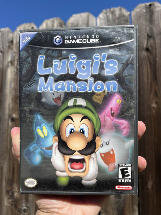 Luigi's Mansion GameCube CIB Clean