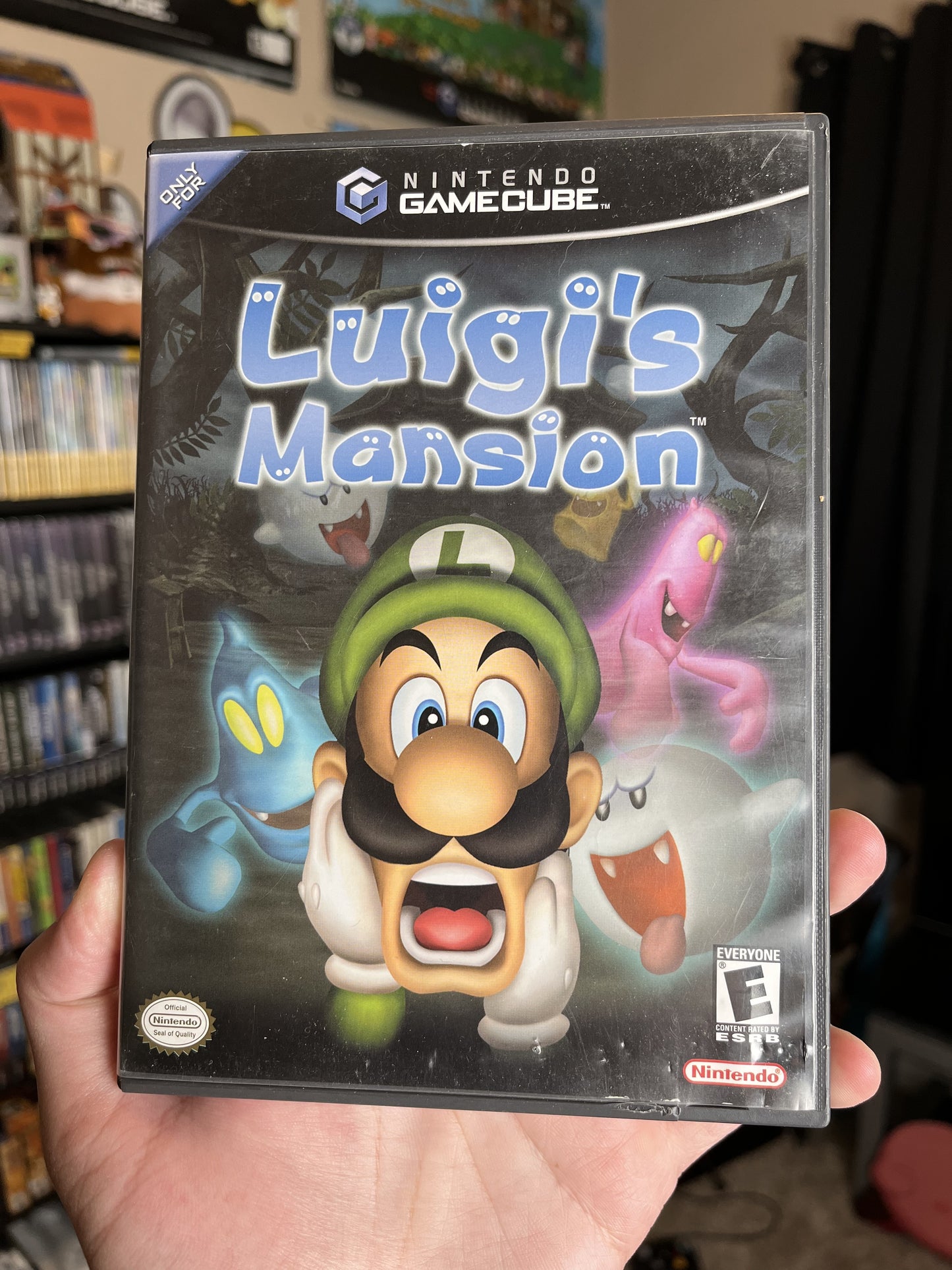 Luigi's Mansion GameCube Boxed