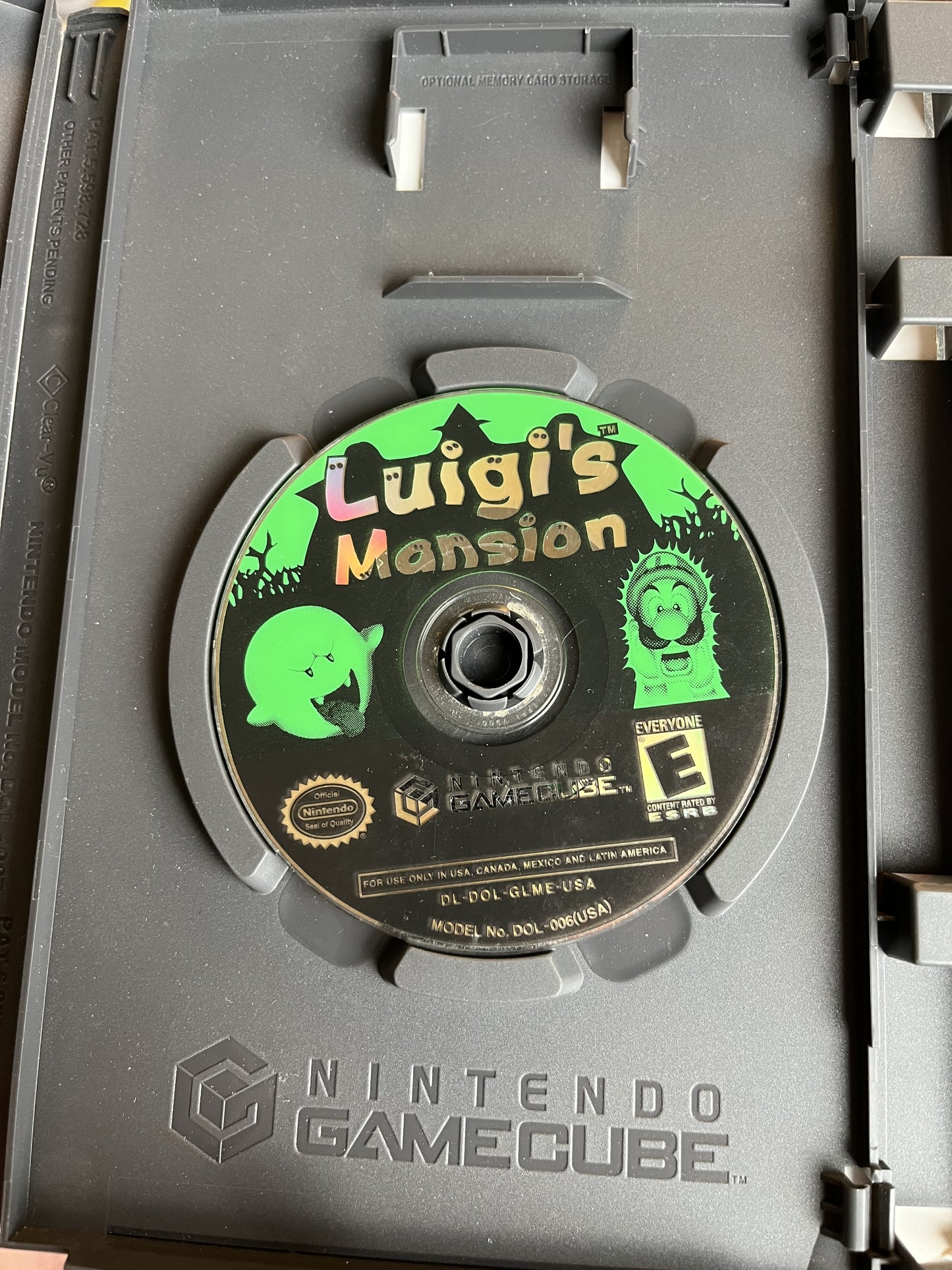 Luigi's Mansion GameCube Boxed