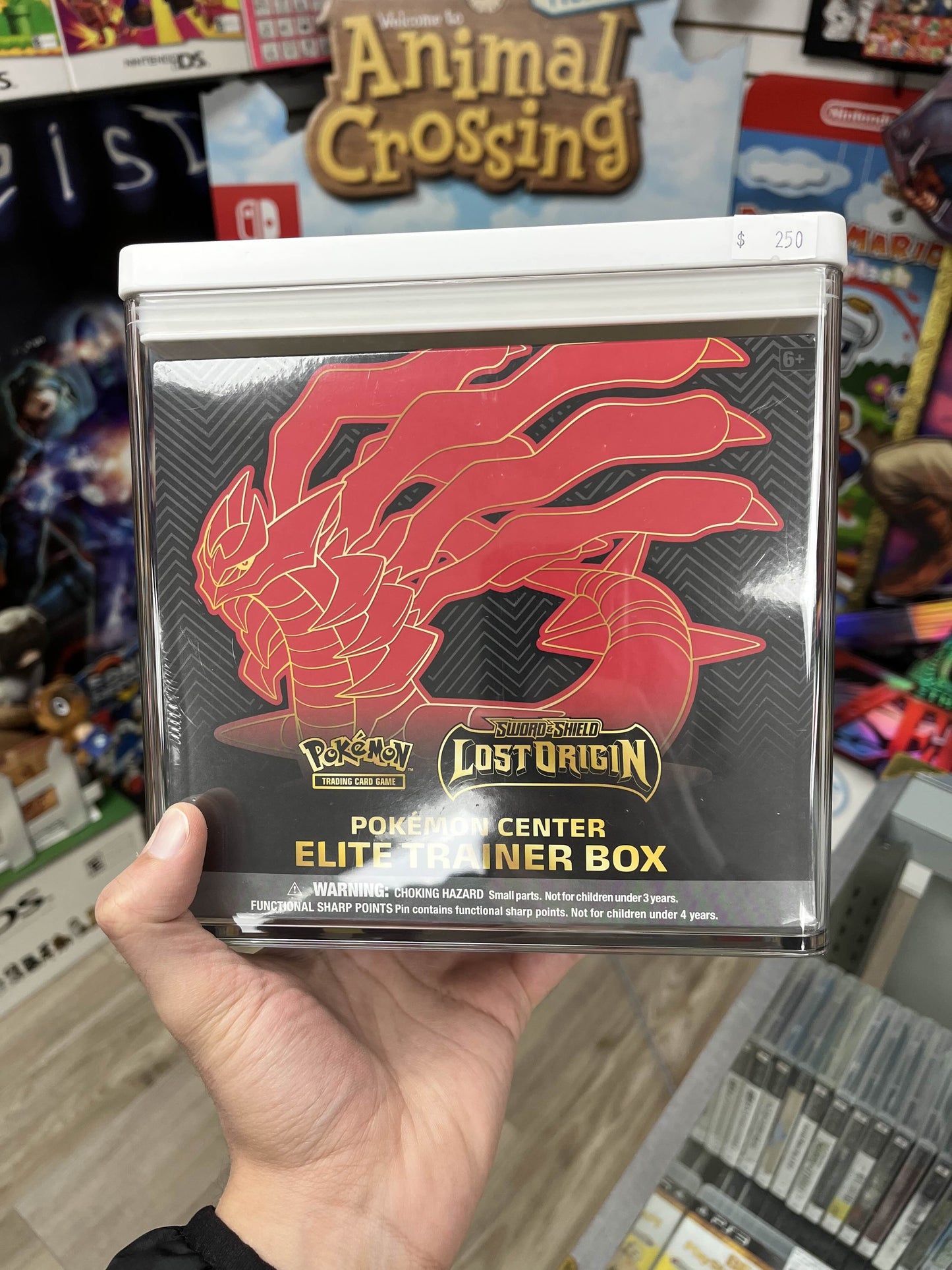 Pokemon Center Lost Origin ETB Sealed W/ Box Protector