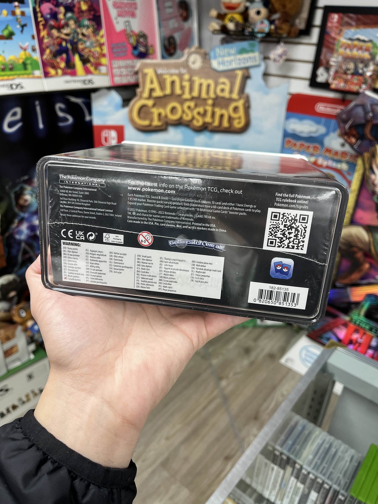 Pokemon Center Lost Origin ETB Sealed W/ Box Protector