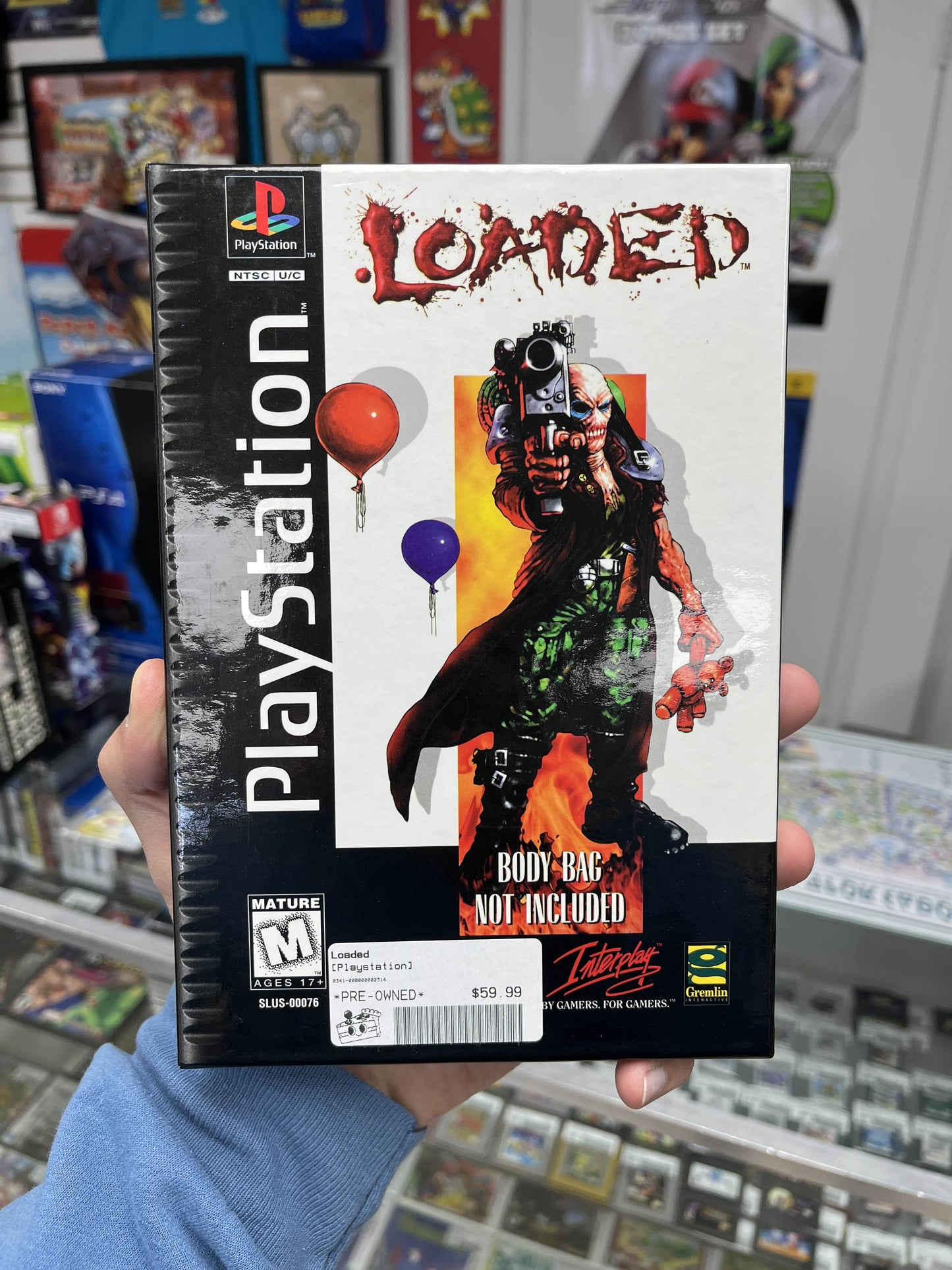 Loaded PS1 Longbox CLEAN & RARE