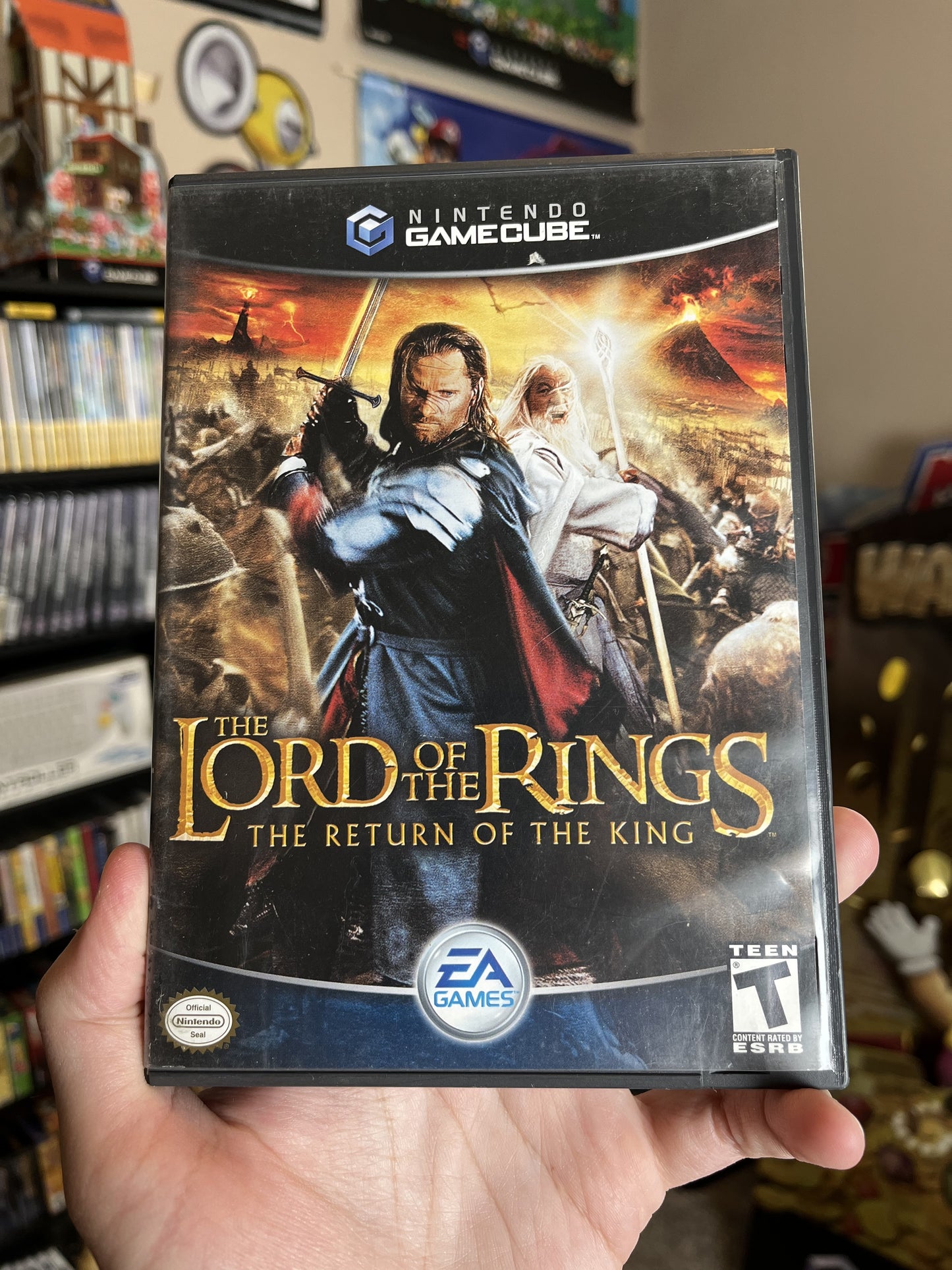 Lord of the Rings the Return of the King GameCube CIB