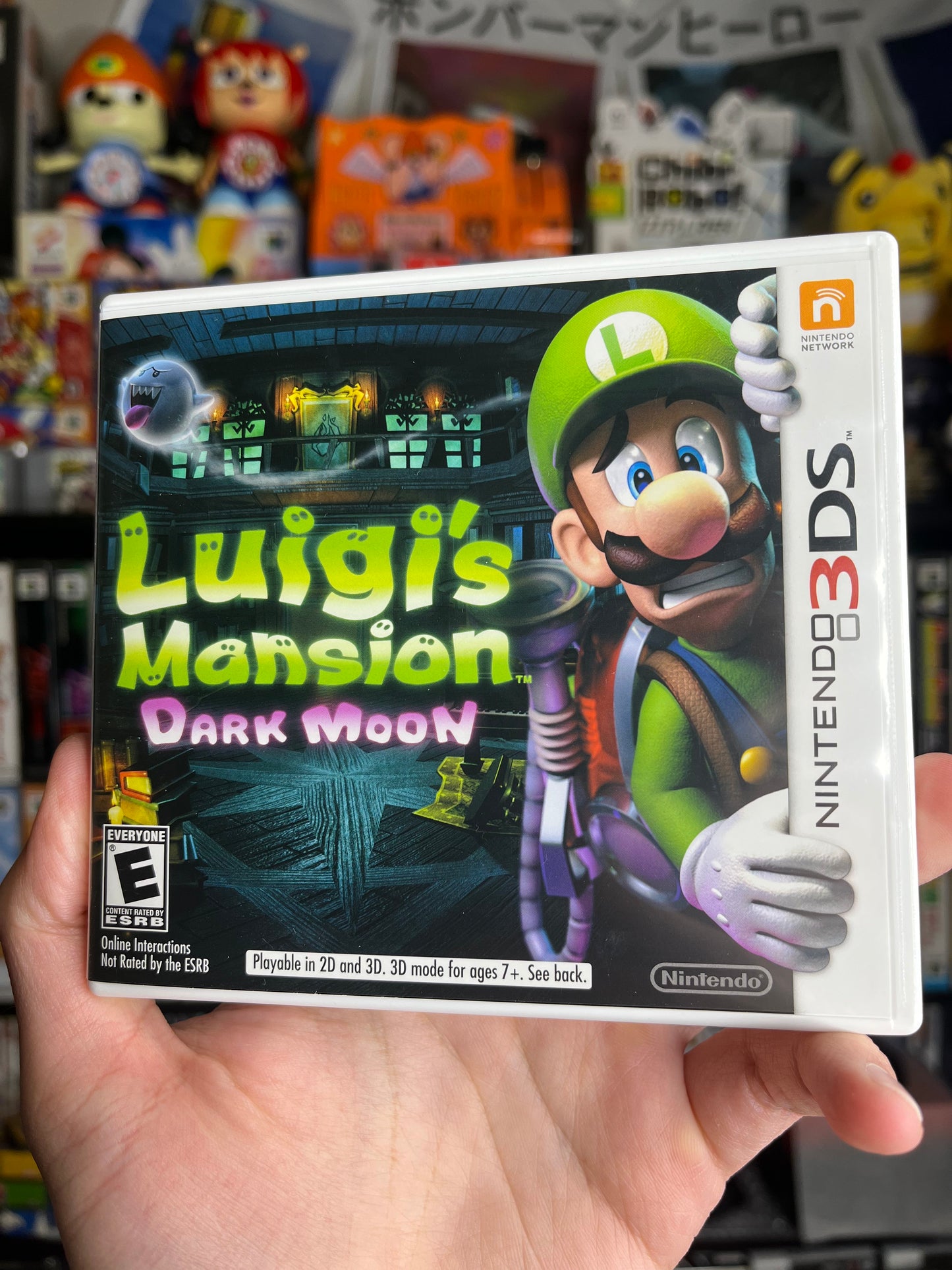 Luigi's Mansion Dark Moon 3DS CIB Clean