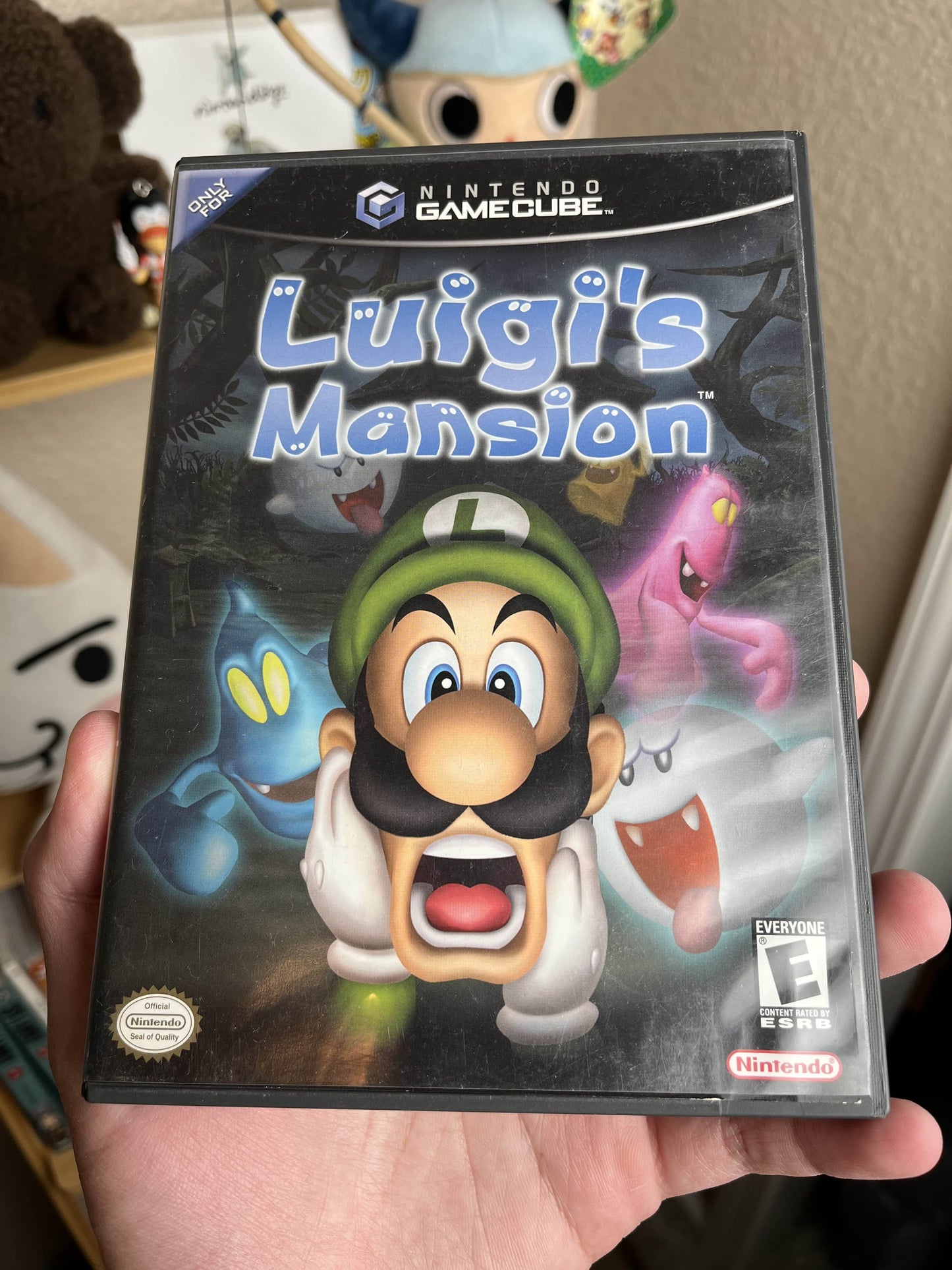 Luigi's Mansion GameCube CIB Clean Black Label