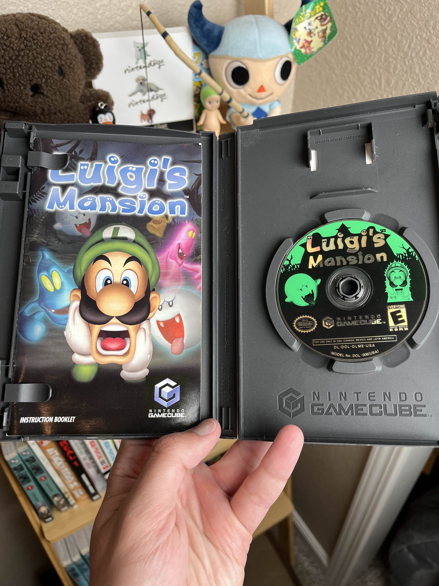 Luigi's Mansion GameCube CIB Clean Black Label