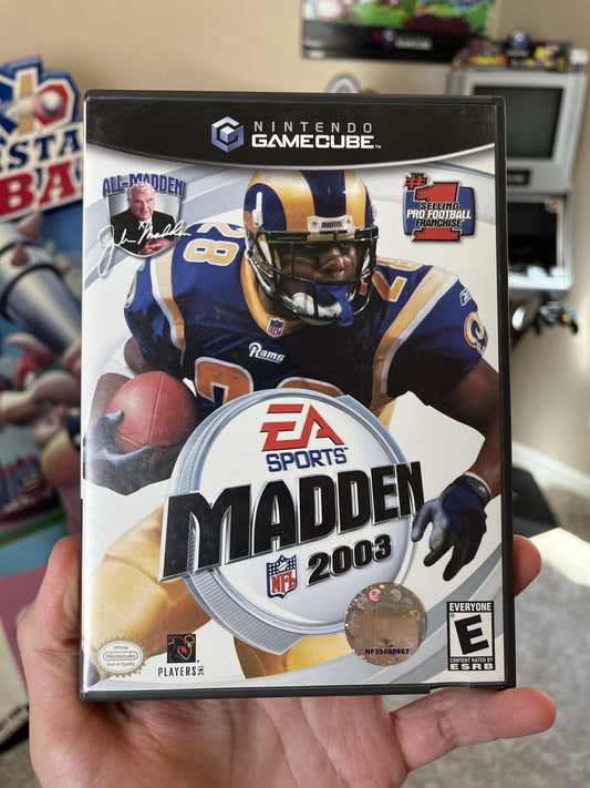 Madden 2003 GameCube CIB Clean