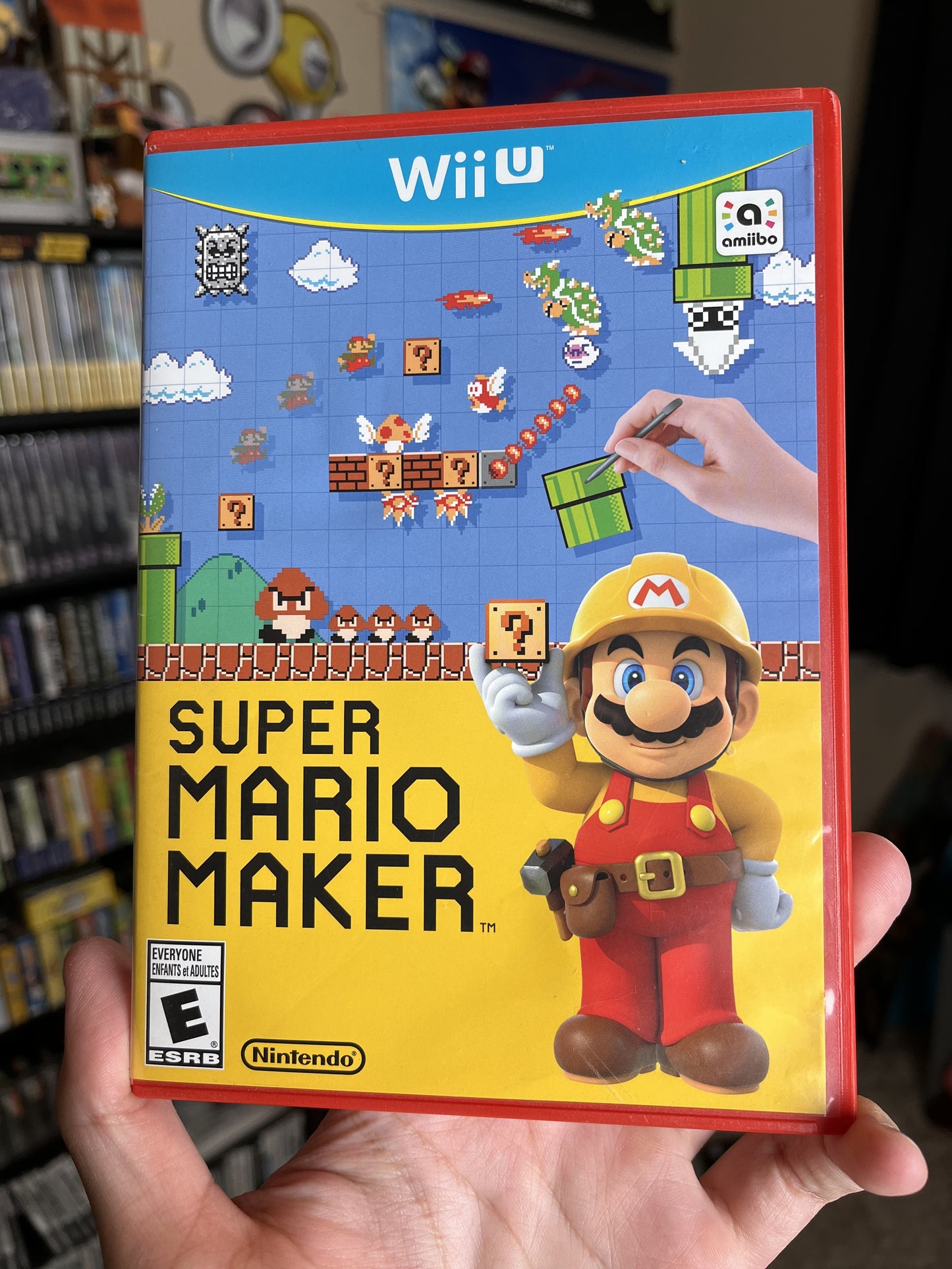 Super Mario Maker Wii U CIB Clean