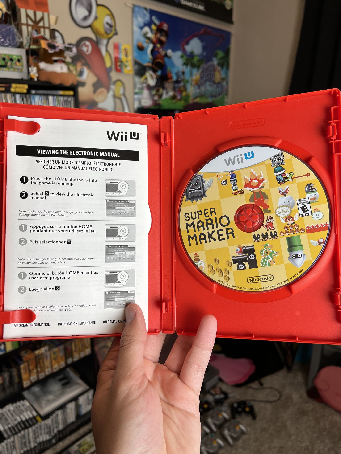 Super Mario Maker Wii U CIB Clean