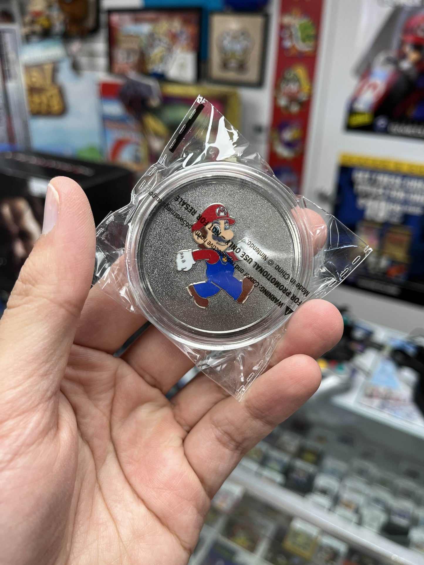 Nintendo Store San Francisco Grand Opening Giveaway Coin *RARE*
