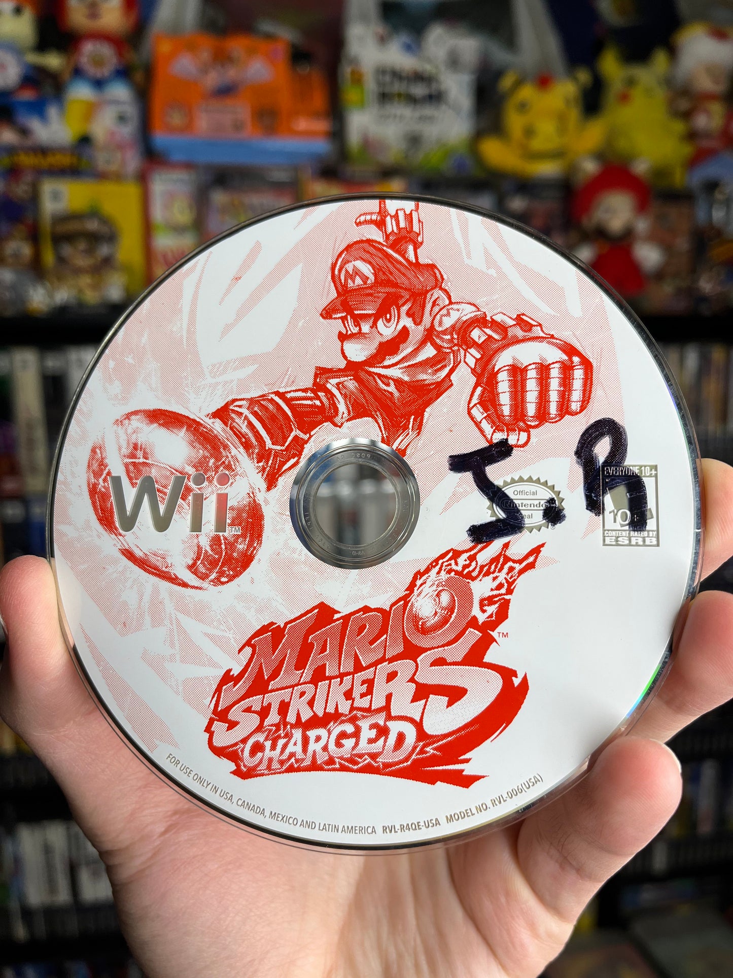 Mario Strikers Charged Nintendo Wii Disc Only