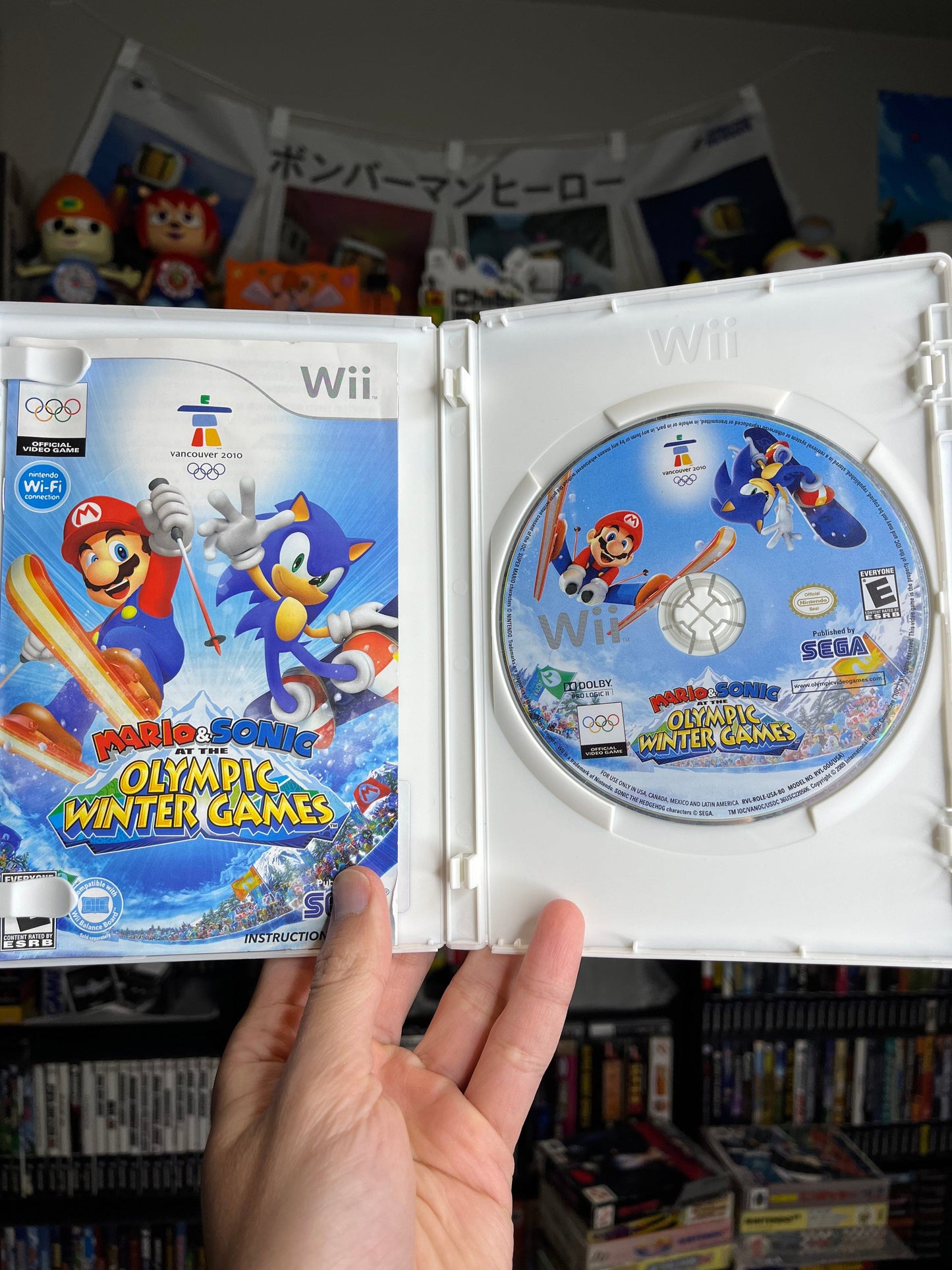 Mario & Sonic at the Olympic Winter Games Wii CIB