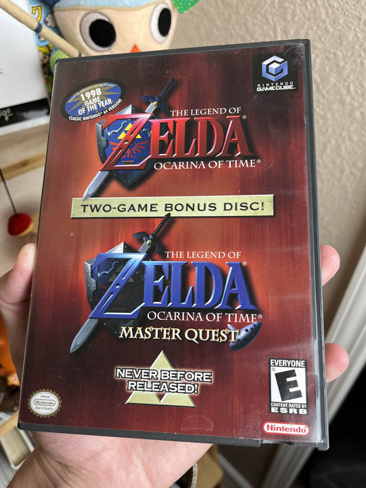 Zelda Master Quest GameCube CIB Clean