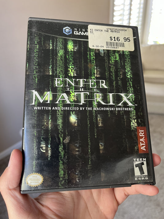 Enter the Matrix GameCube CIB Clean